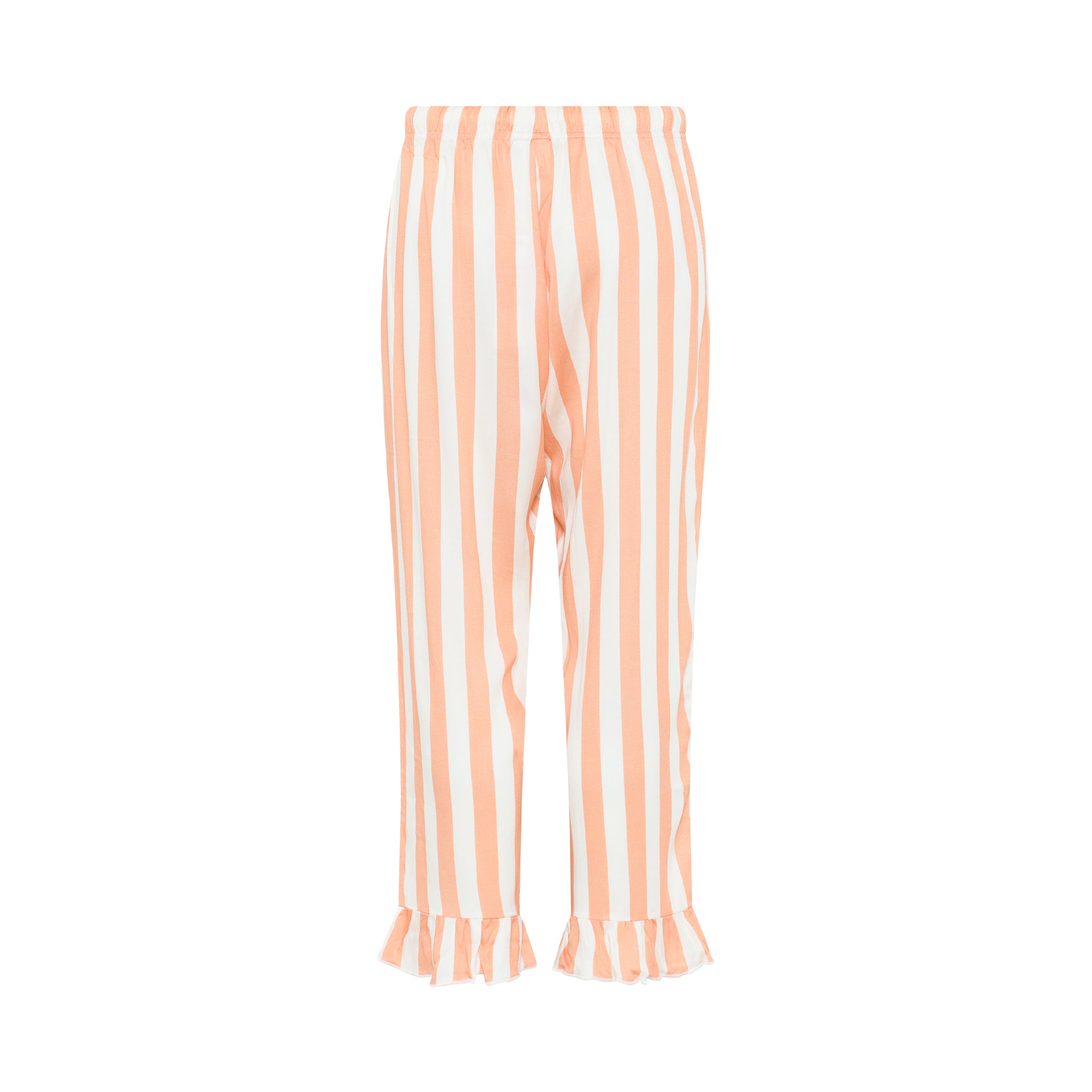Saga Crop Pants, Coral Sands Stripe