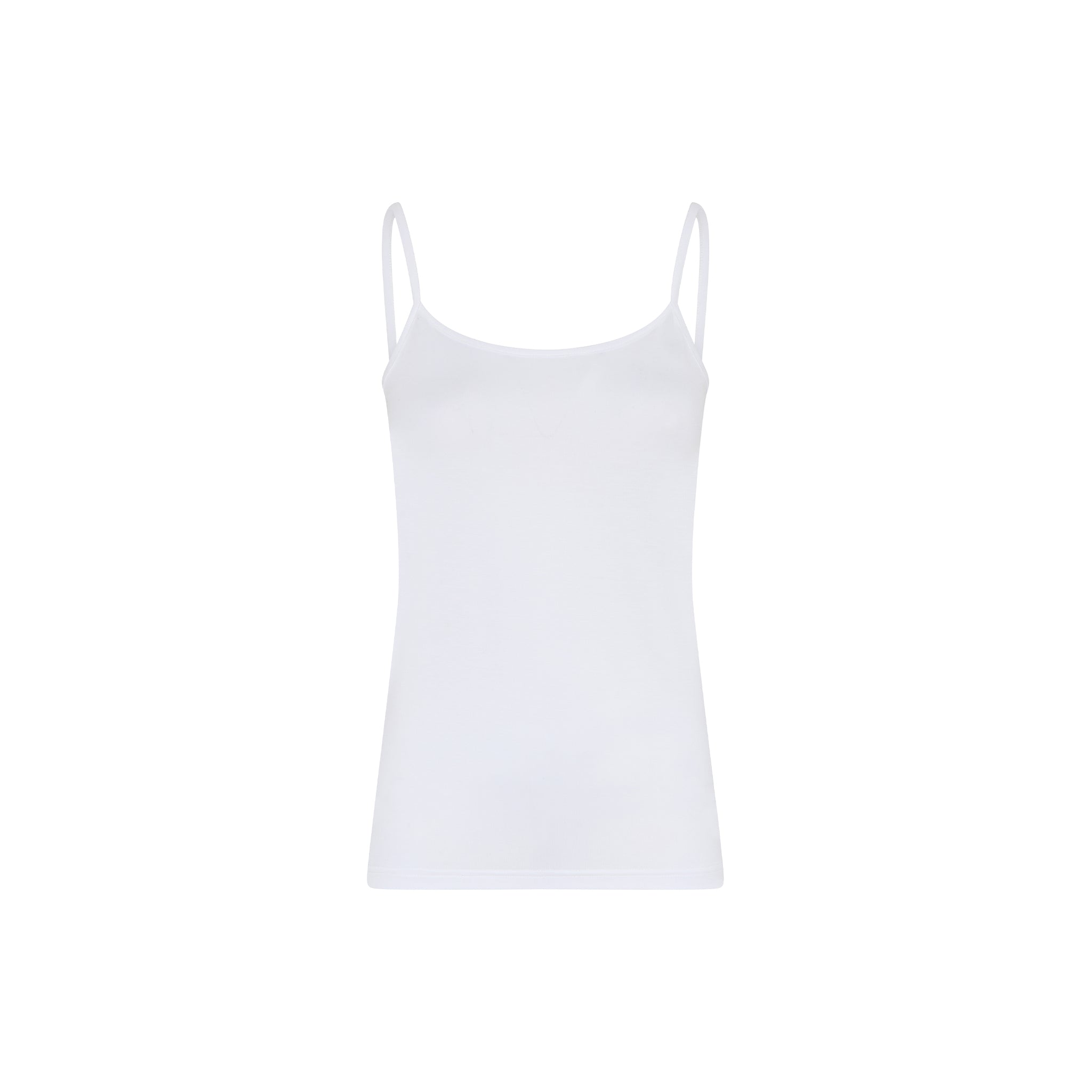 Modal Strap Top, White