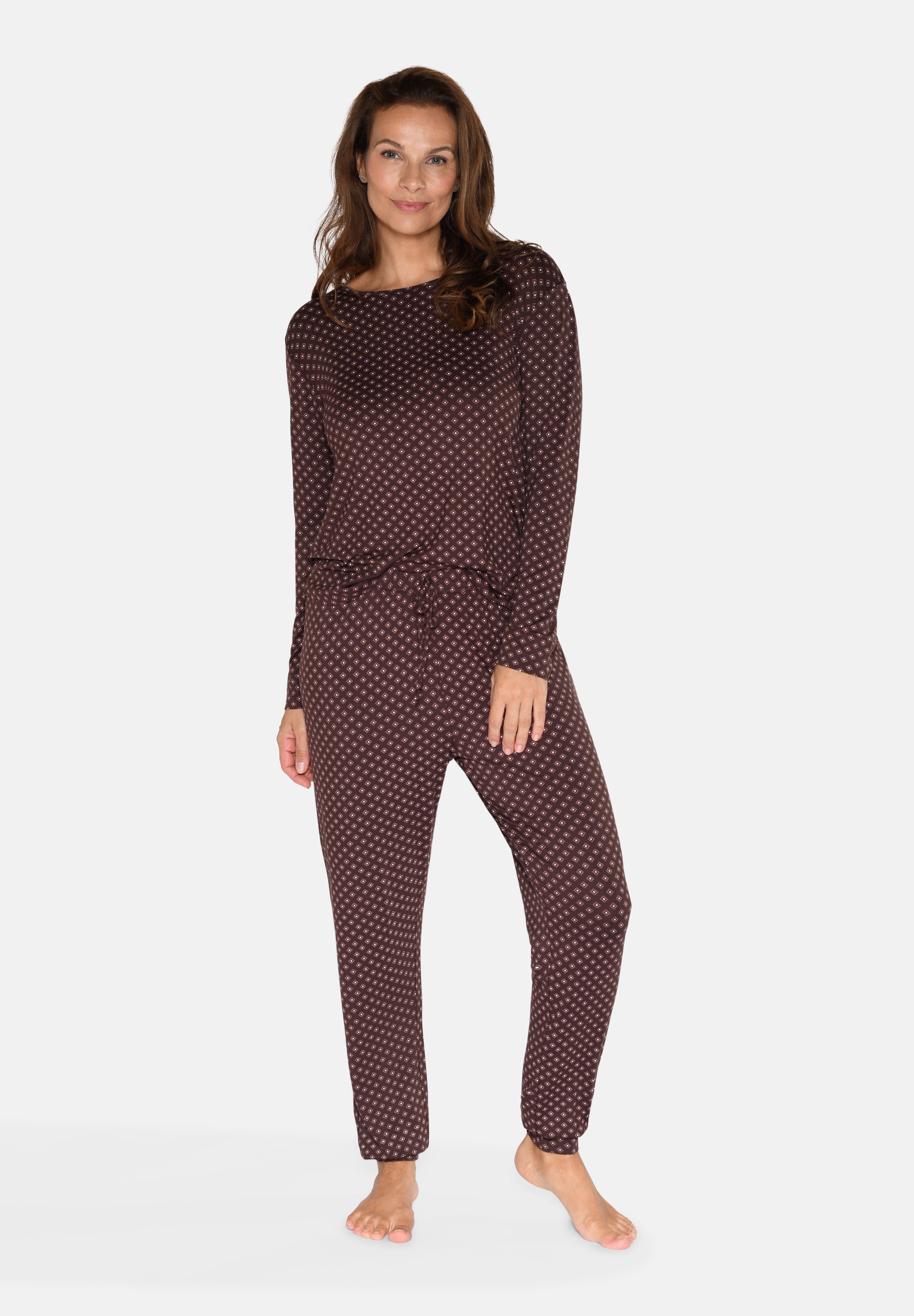 Johanne Pants, Seal Brown AOP