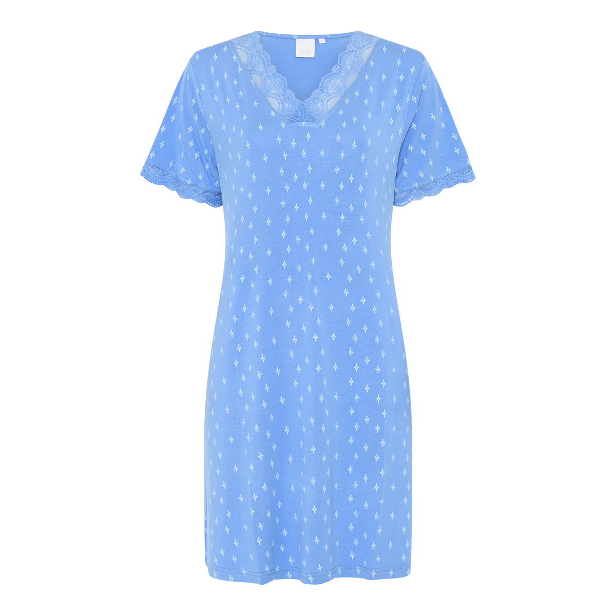 Jacqueline S/S Dress, Azurine AOP
