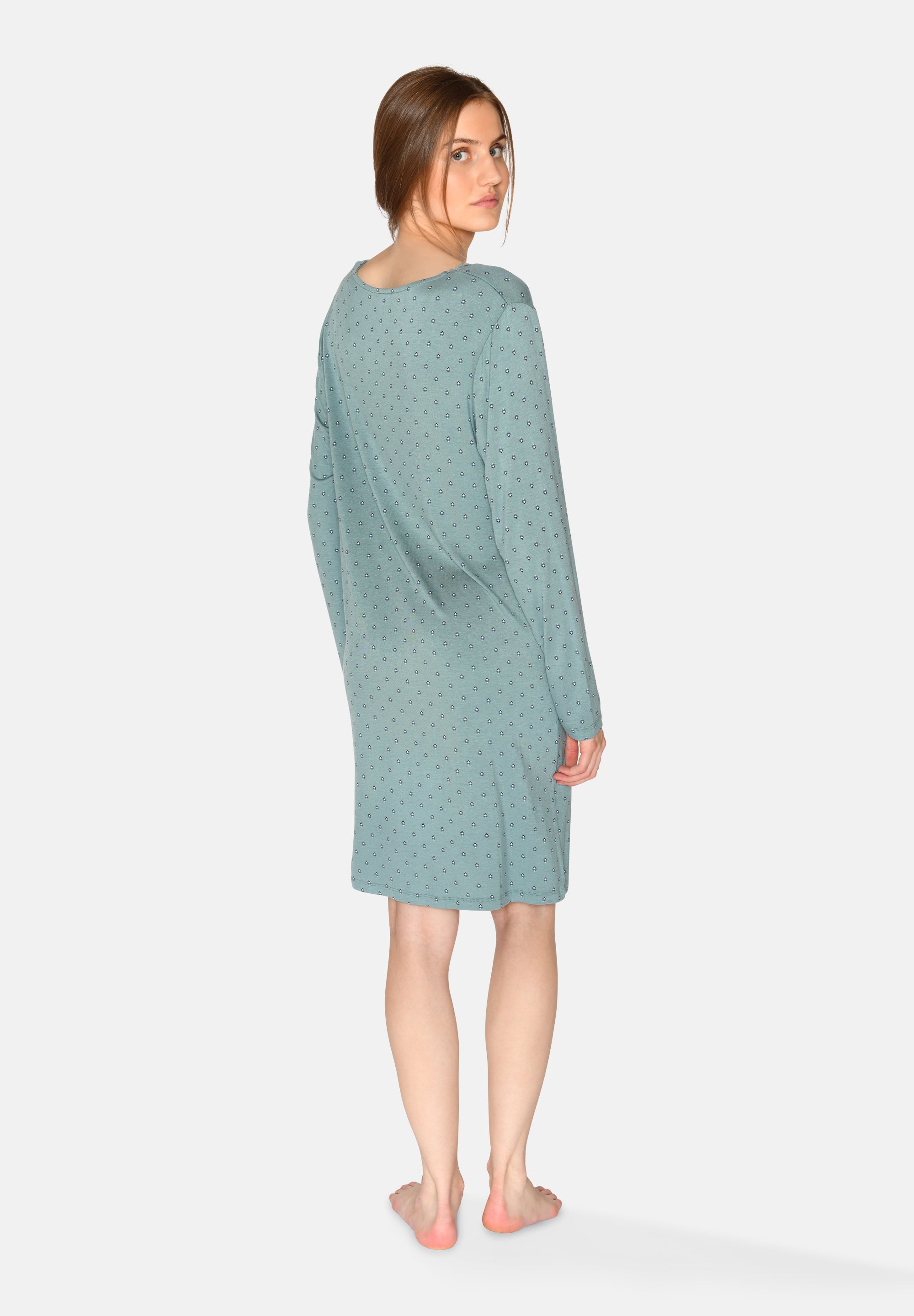 Jacqueline Long Sleeve Dress, Artic AOP
