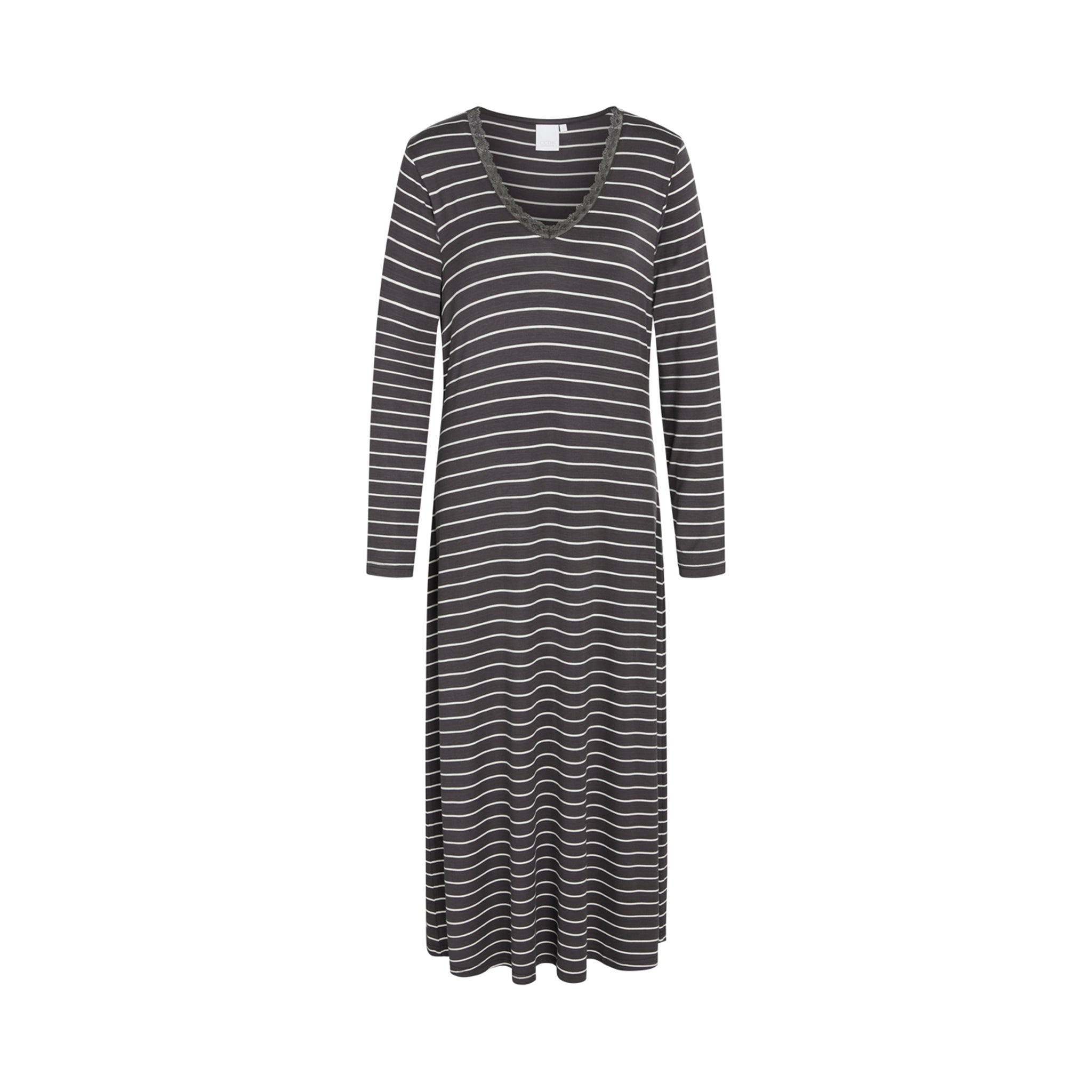 Jacqueline Long Sleeve Dress, Pavement Stripe