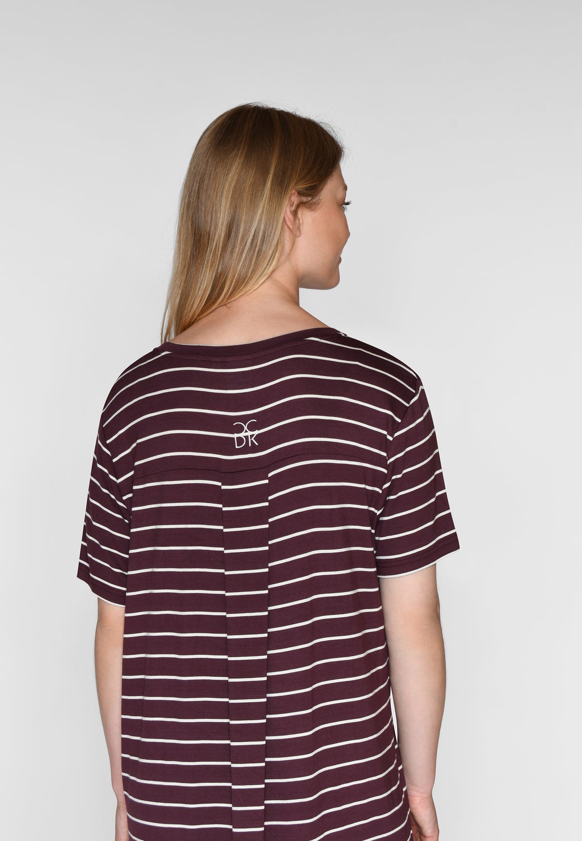 Nicole S/S Dress, Fudge Stripe