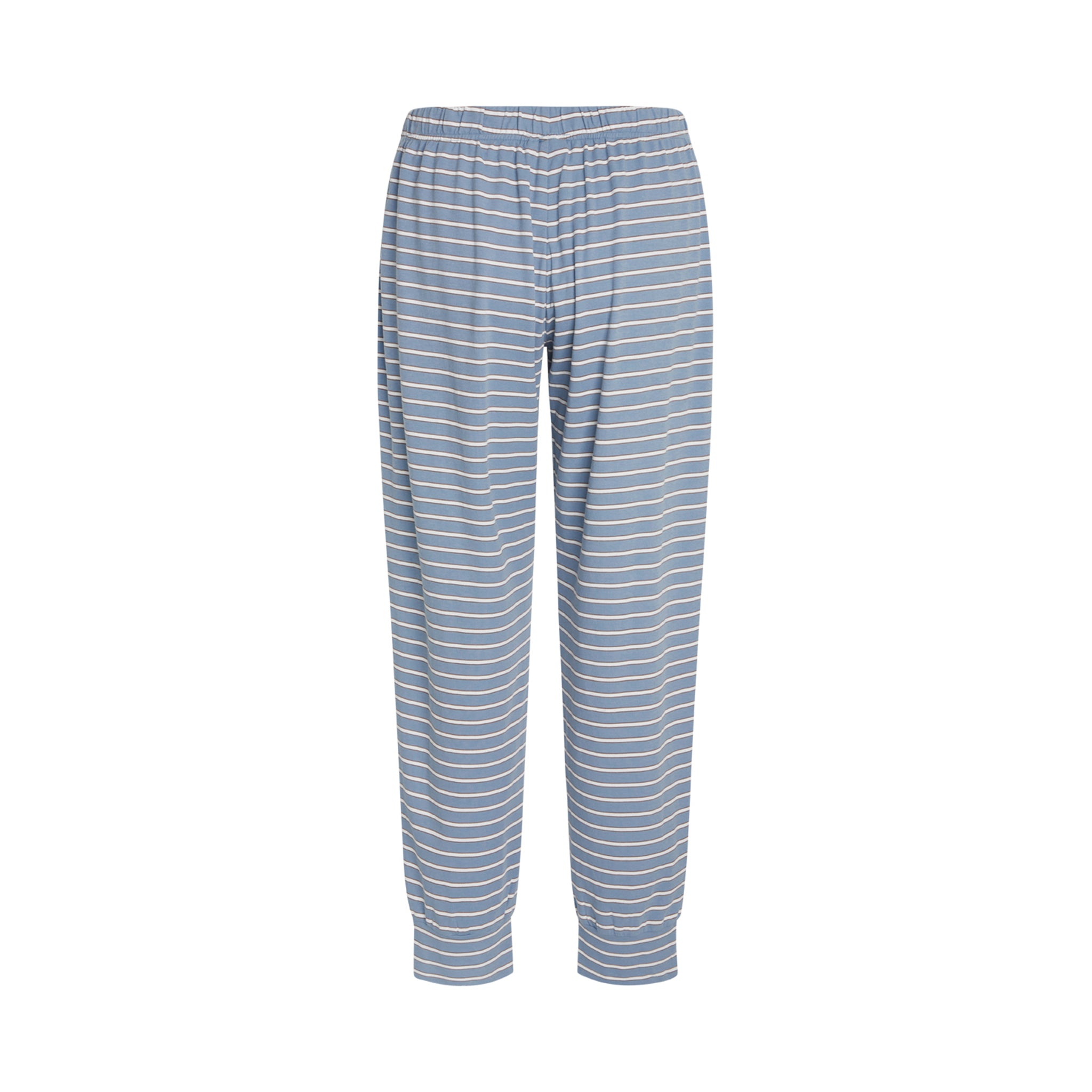 Charlotte Pants, Faded Denim Stripe