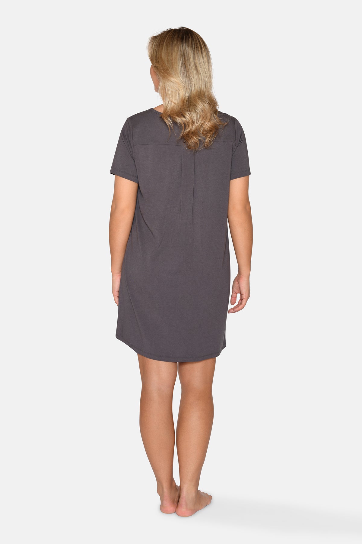 Bea Short Sleeve Dress, Pavement