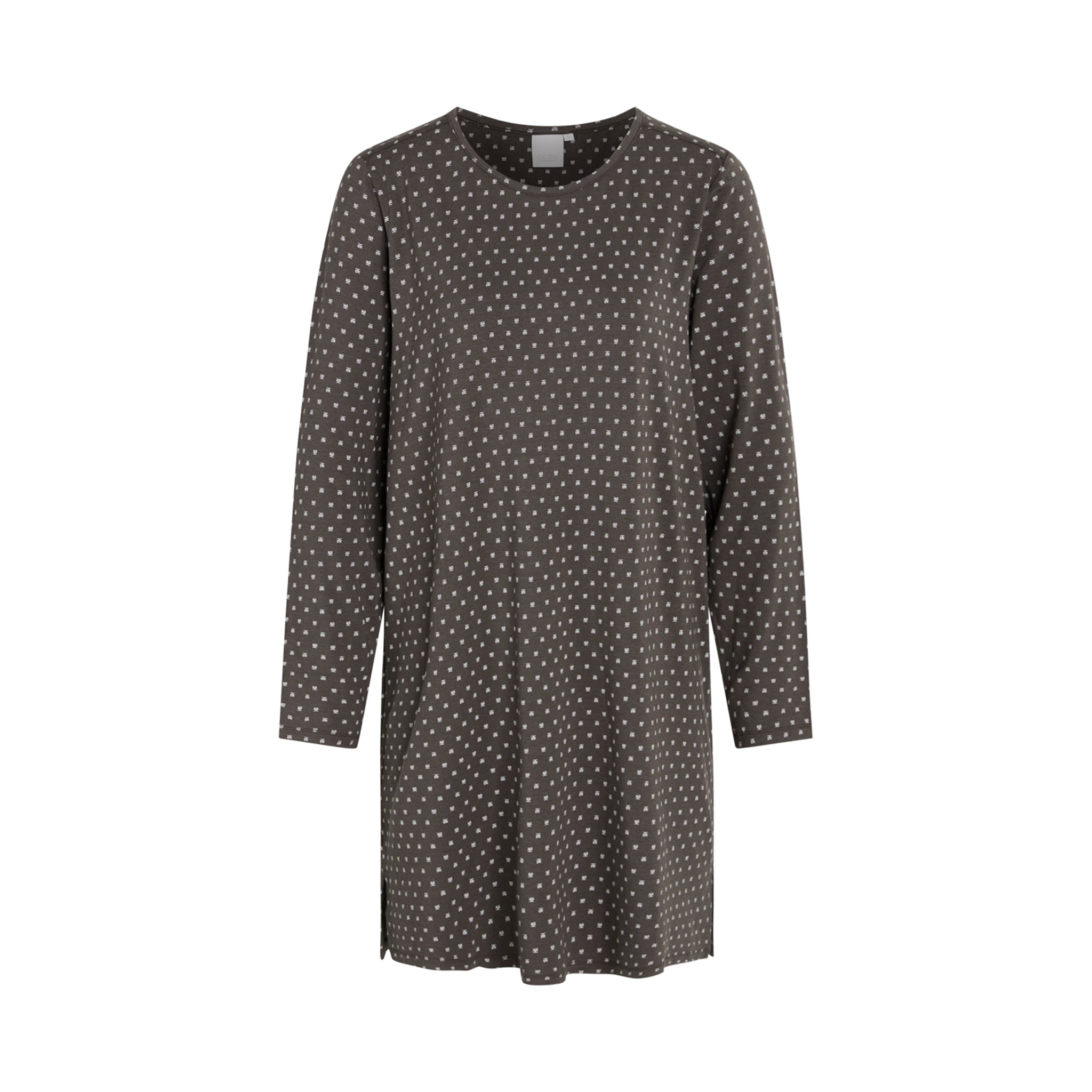 Bea Long Sleeve Dress, Pavement AOP