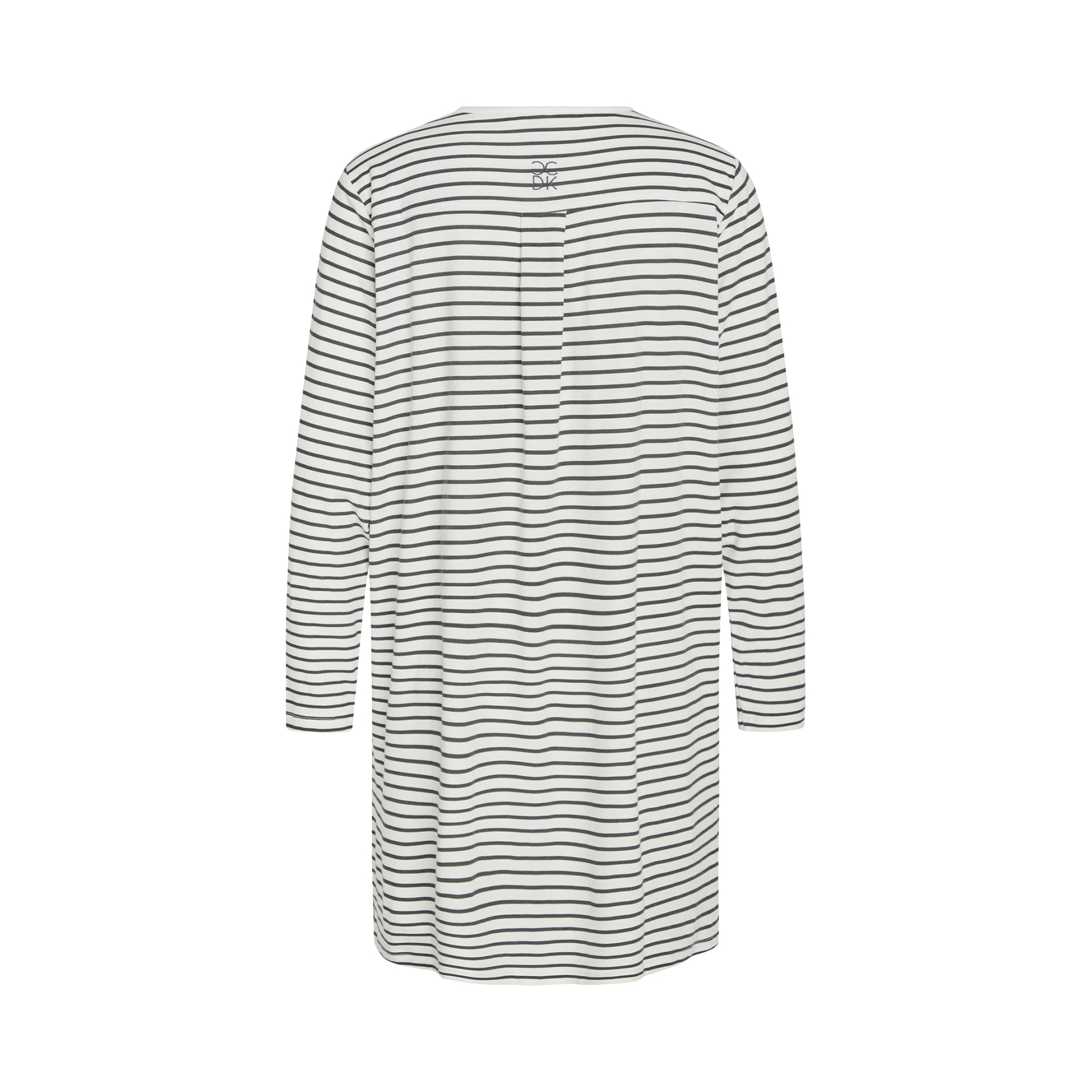 Bea Long Sleeve Dress, Pavement Stripe