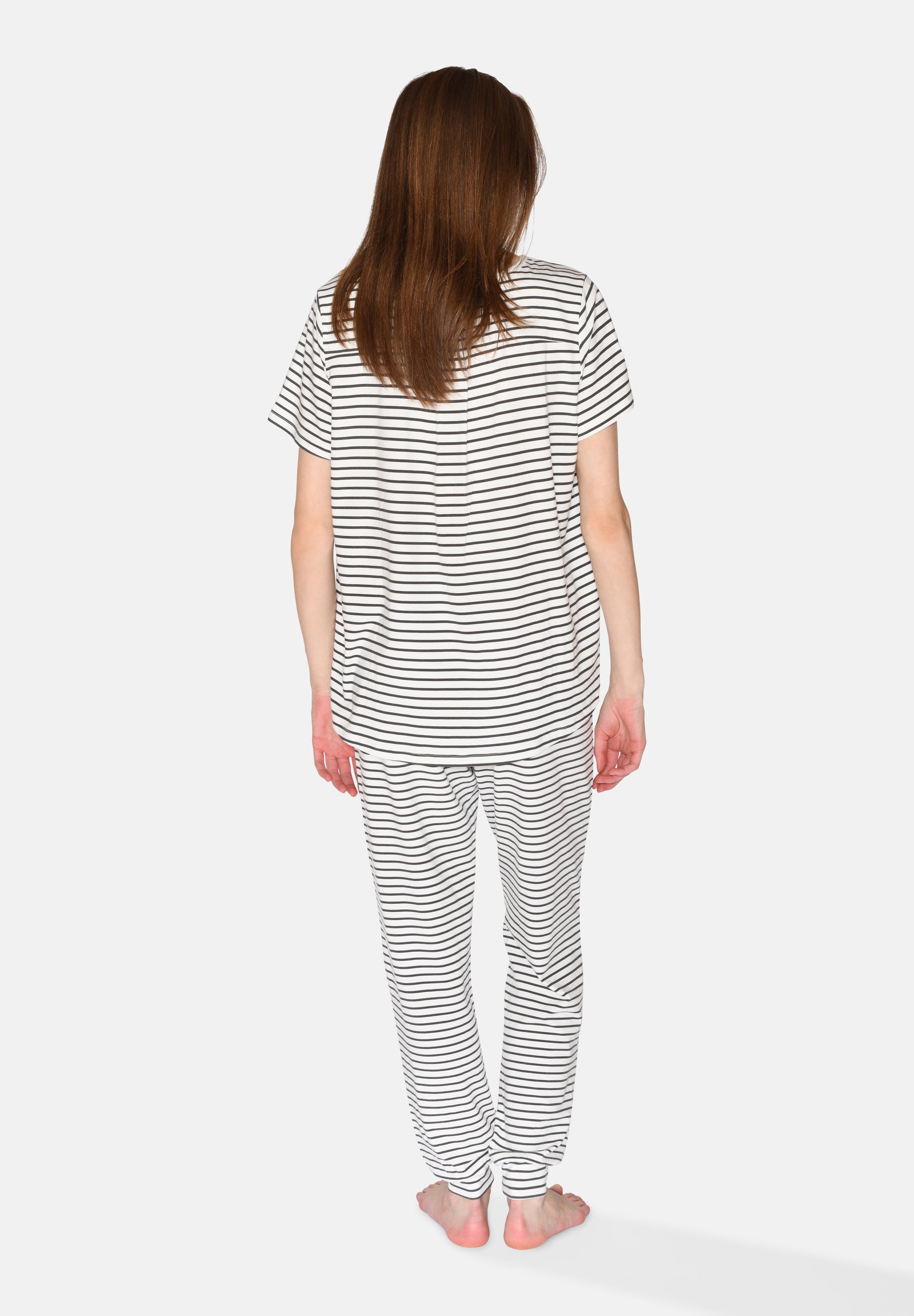 Bea Short Sleeve T-shirt, Pavement Stripe