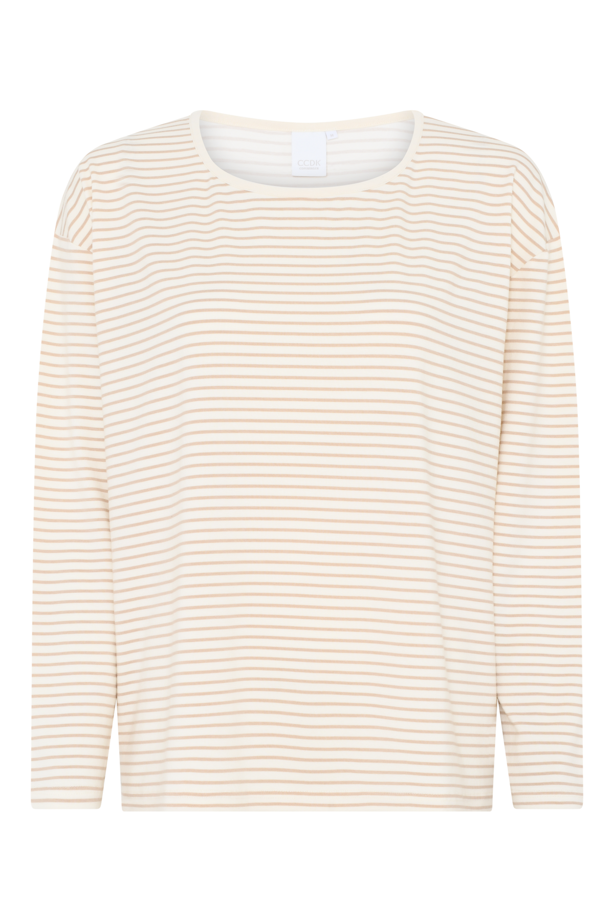 Britt L/S T-shirt, Cement Stripe