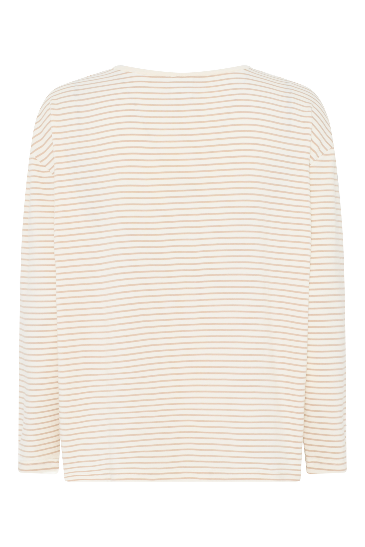 Britt L/S T-shirt, Cement Stripe