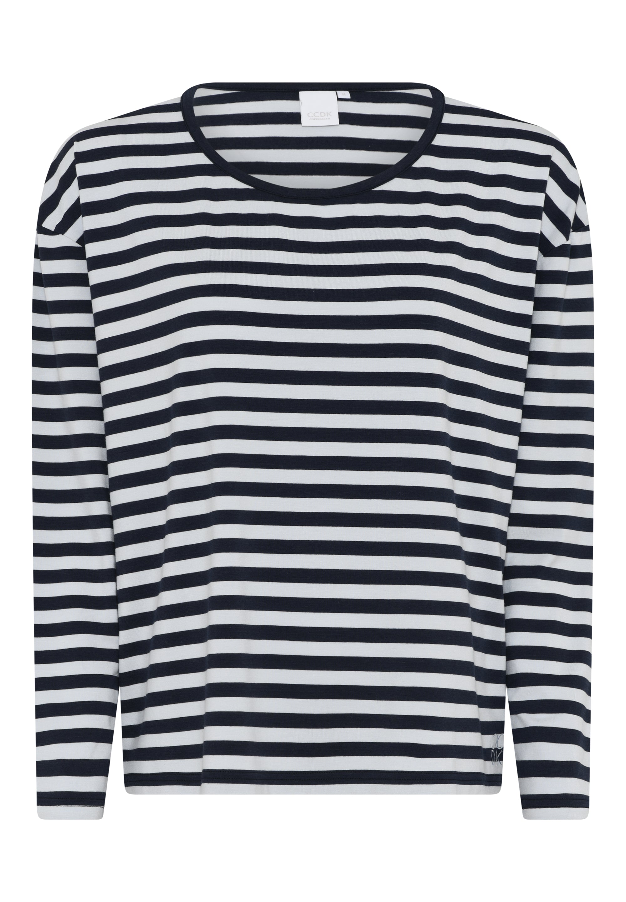 Britt Long Sleeve T-shirt, Artic Ice Stripe