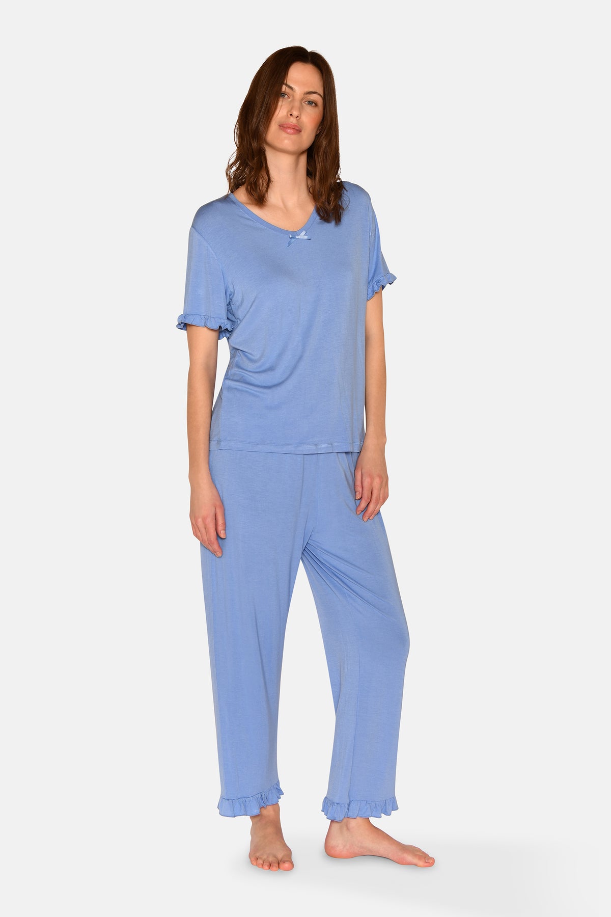 Jordan Frill T-shirt, Azurine