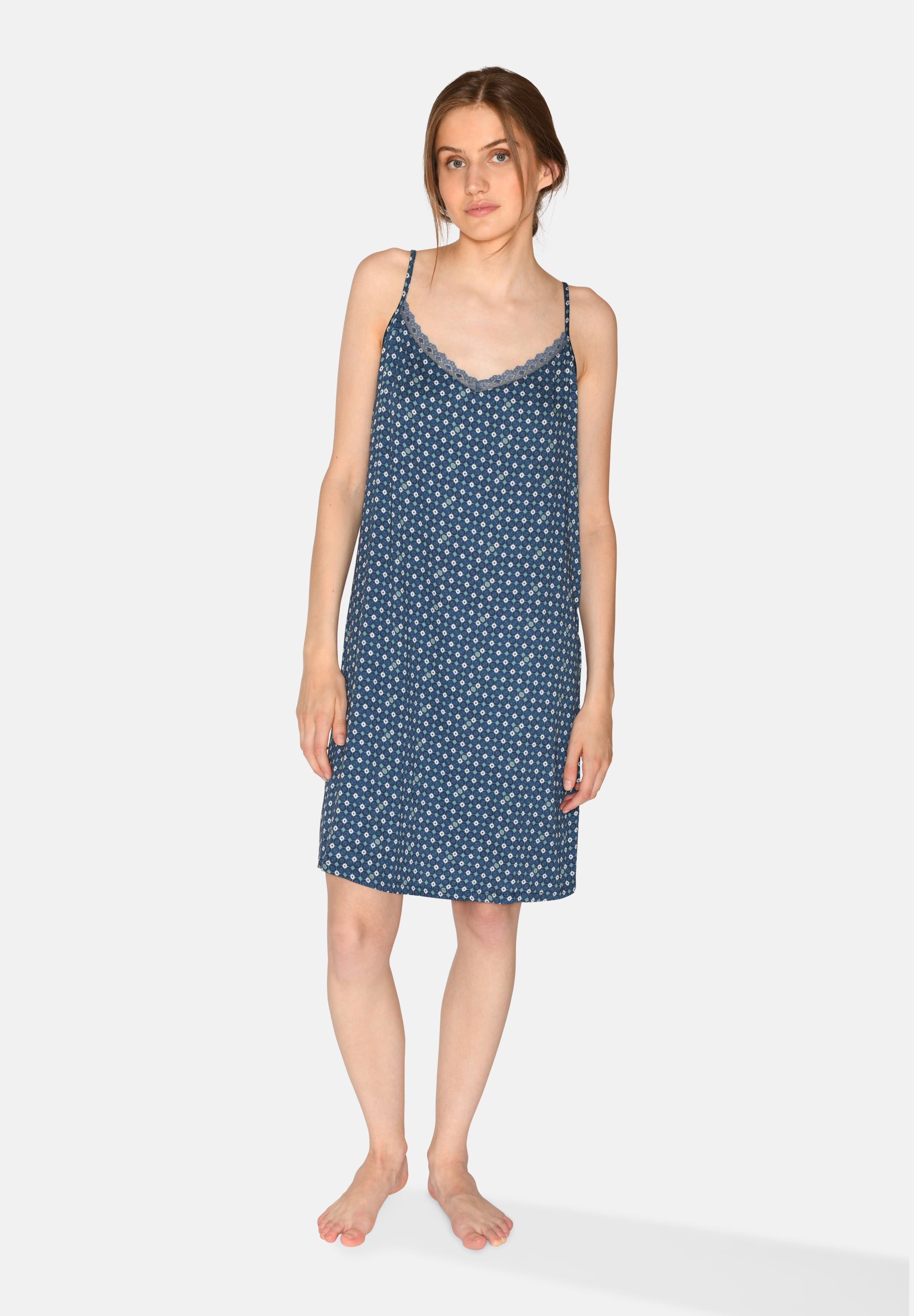 Jade Chemise Dress, Stellar AOP