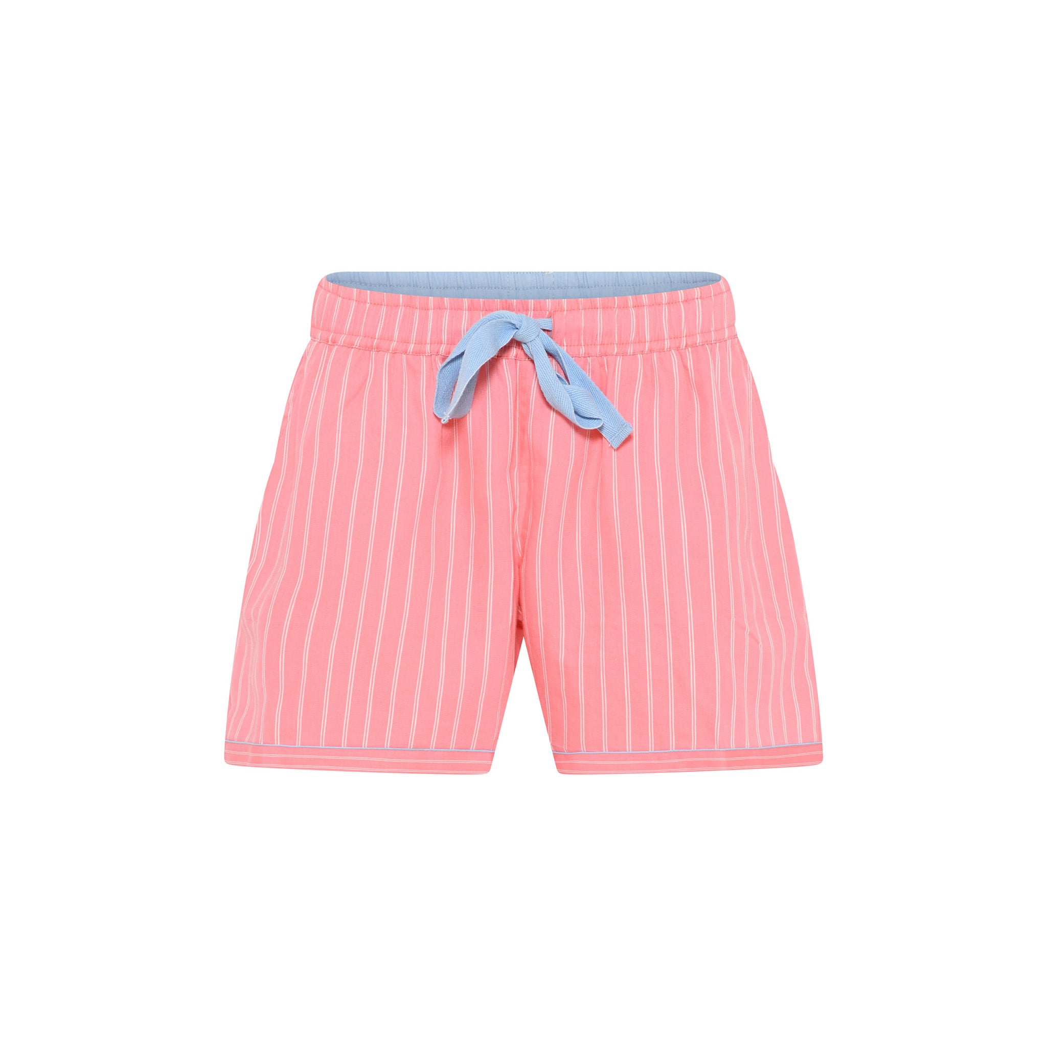 Katrina Shorts, Geranium Pink Stripe