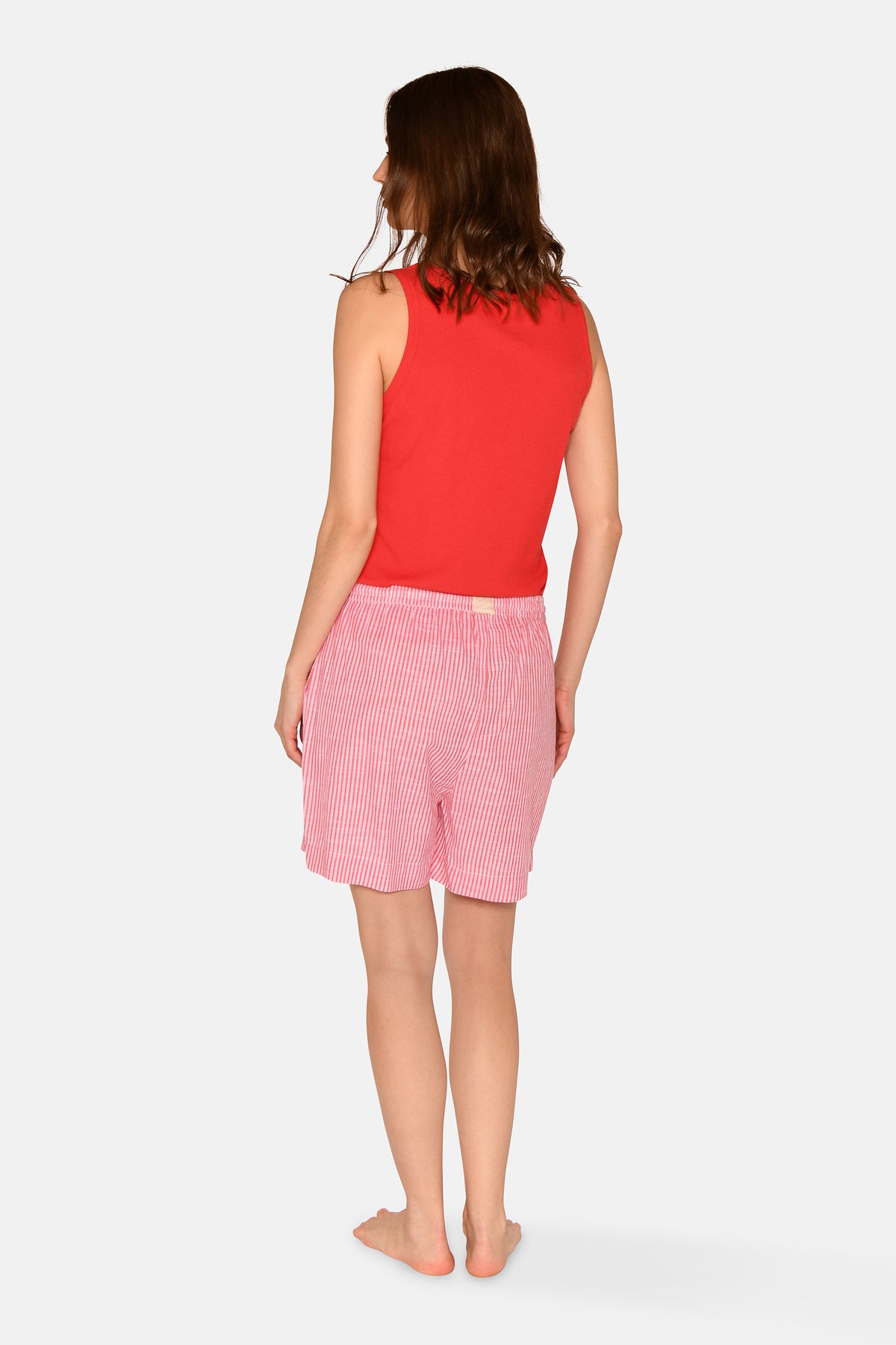 Vicy Shorts, Bittersweet Stripe