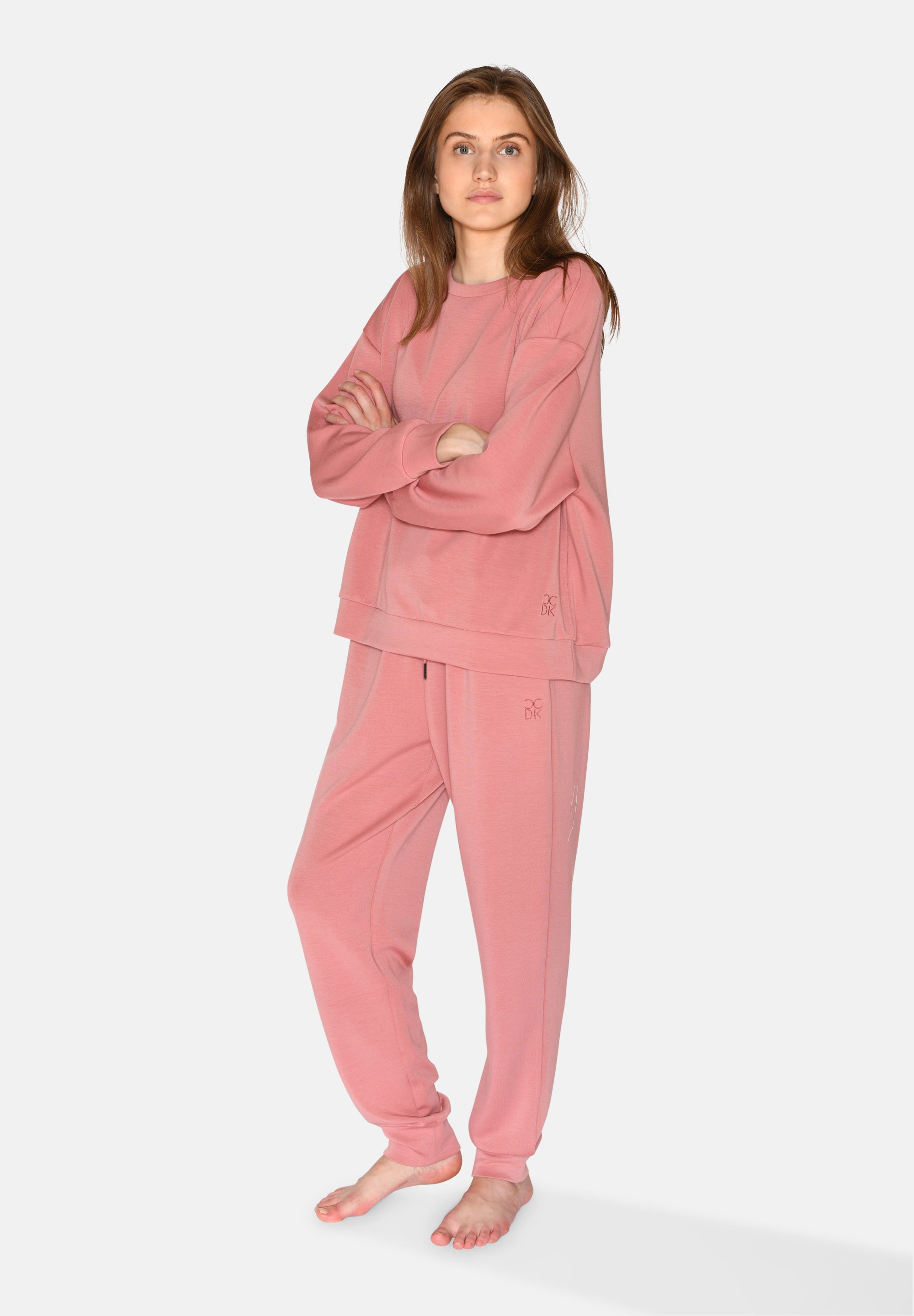 Svea O-neck, Old Rose