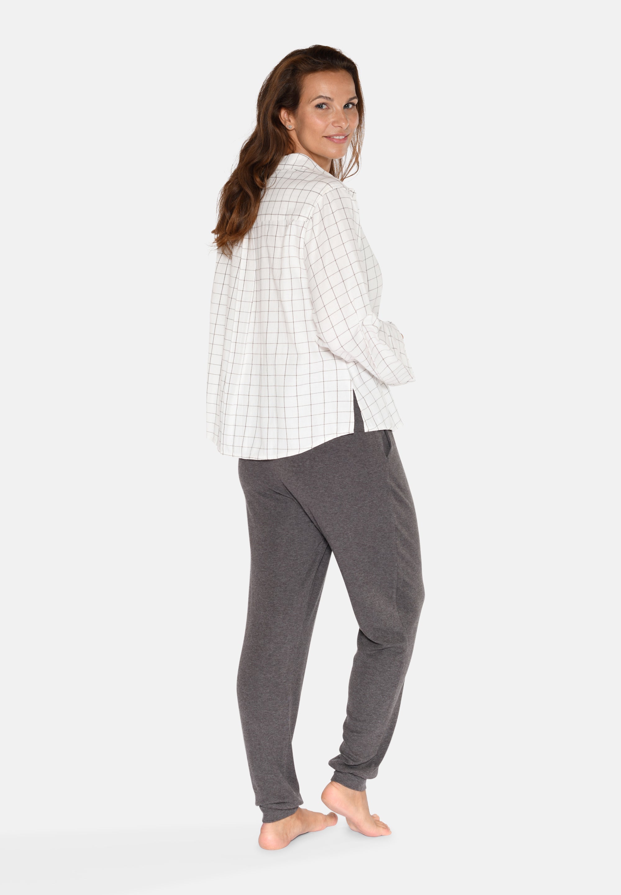 Mary Short Shirt, String Check
