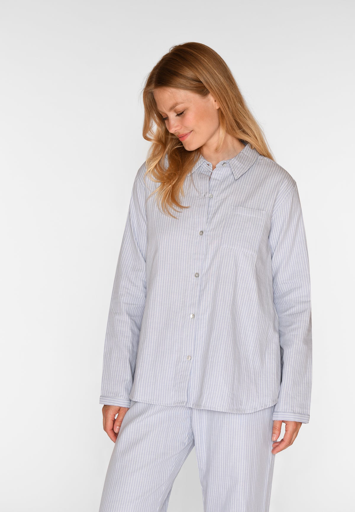 Mary Short Shirt, Eventide Stripe