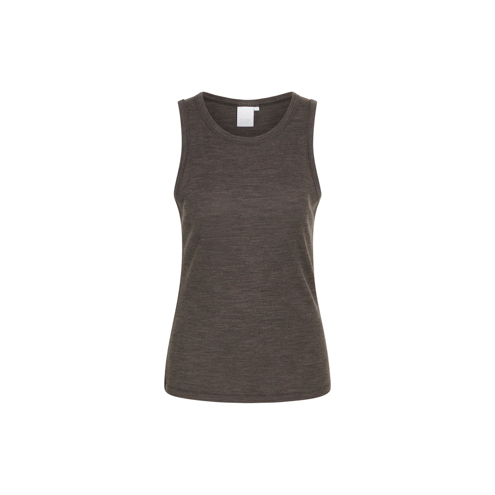 Monica Tank Top, Pavement Melange