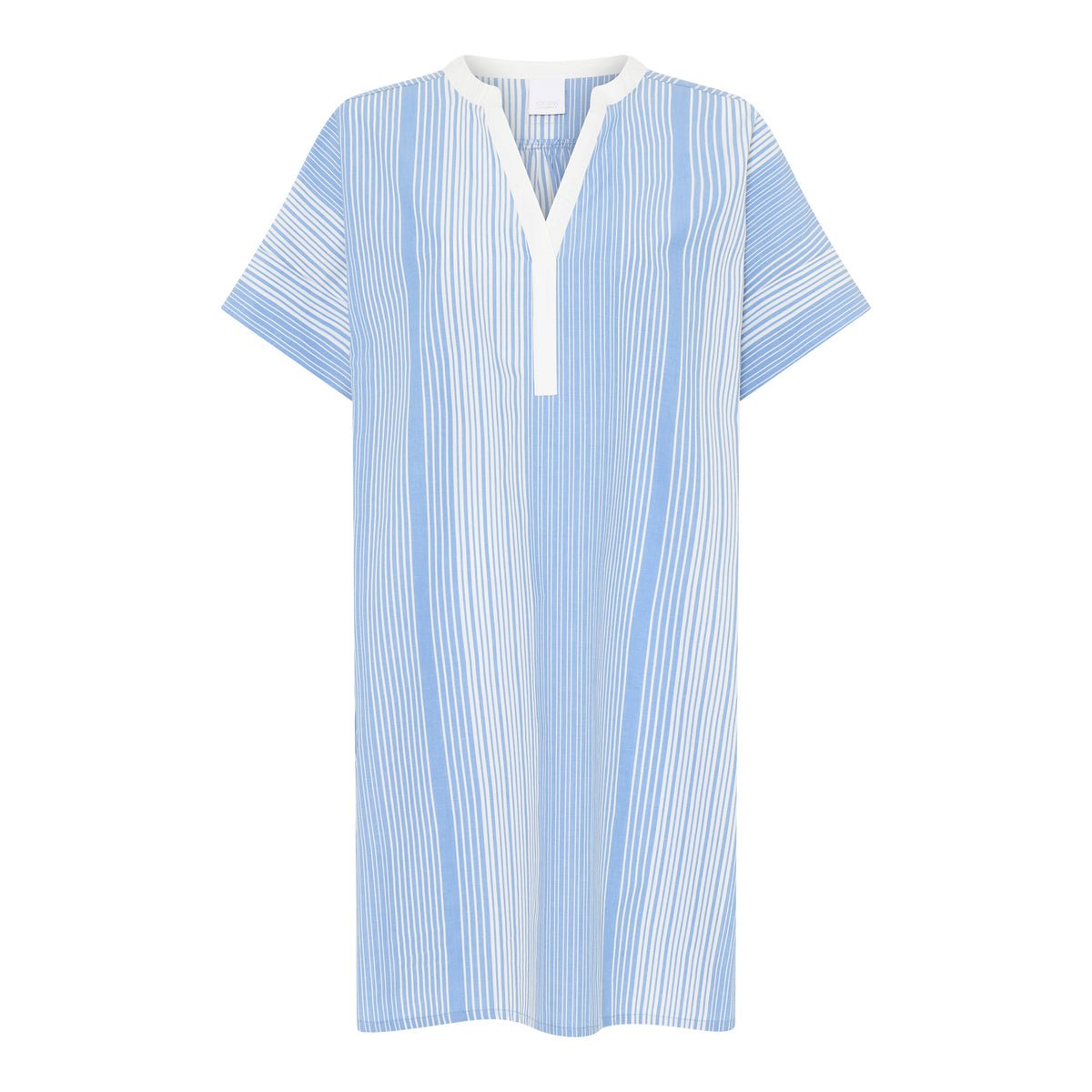Aya Dress, Azurine Stripe