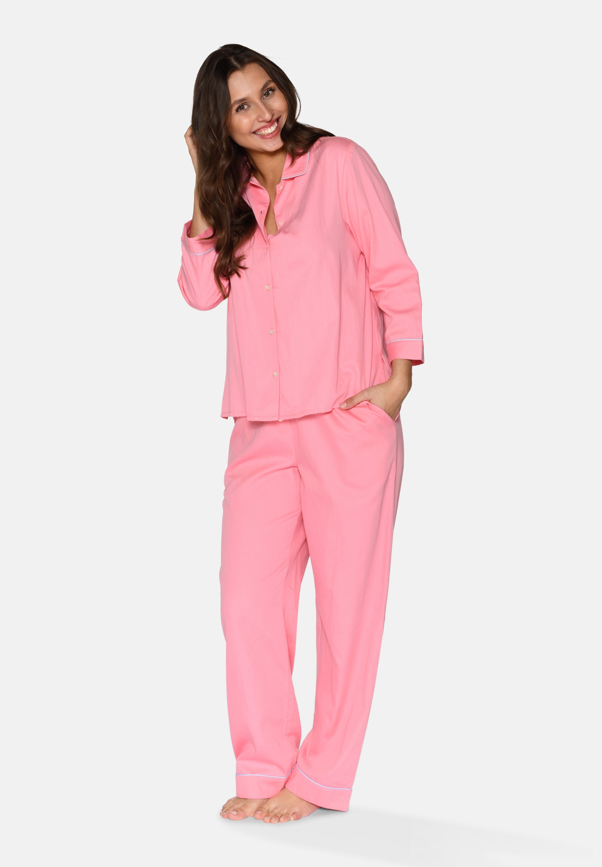 Anni Shirt, Geranium Pink