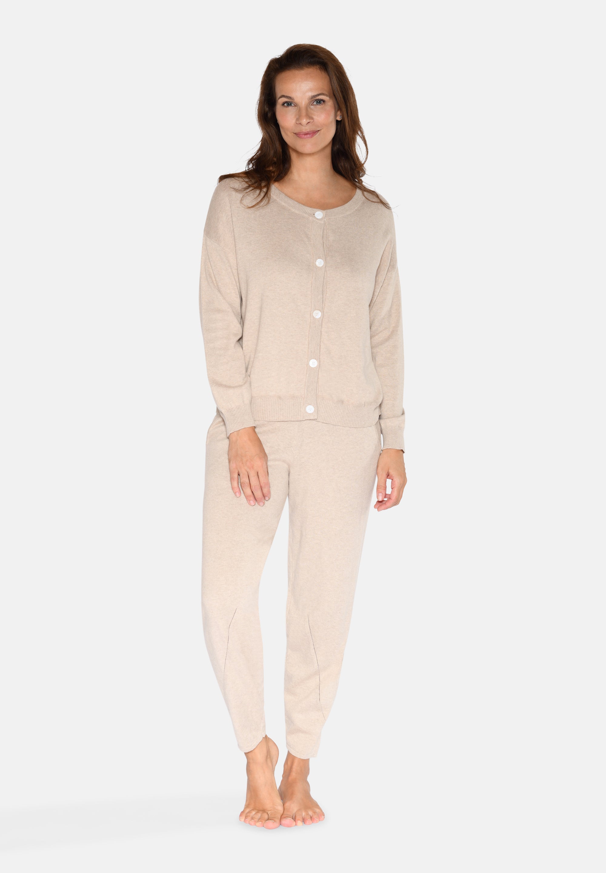 Carmelia Cardigan, Sand Melange