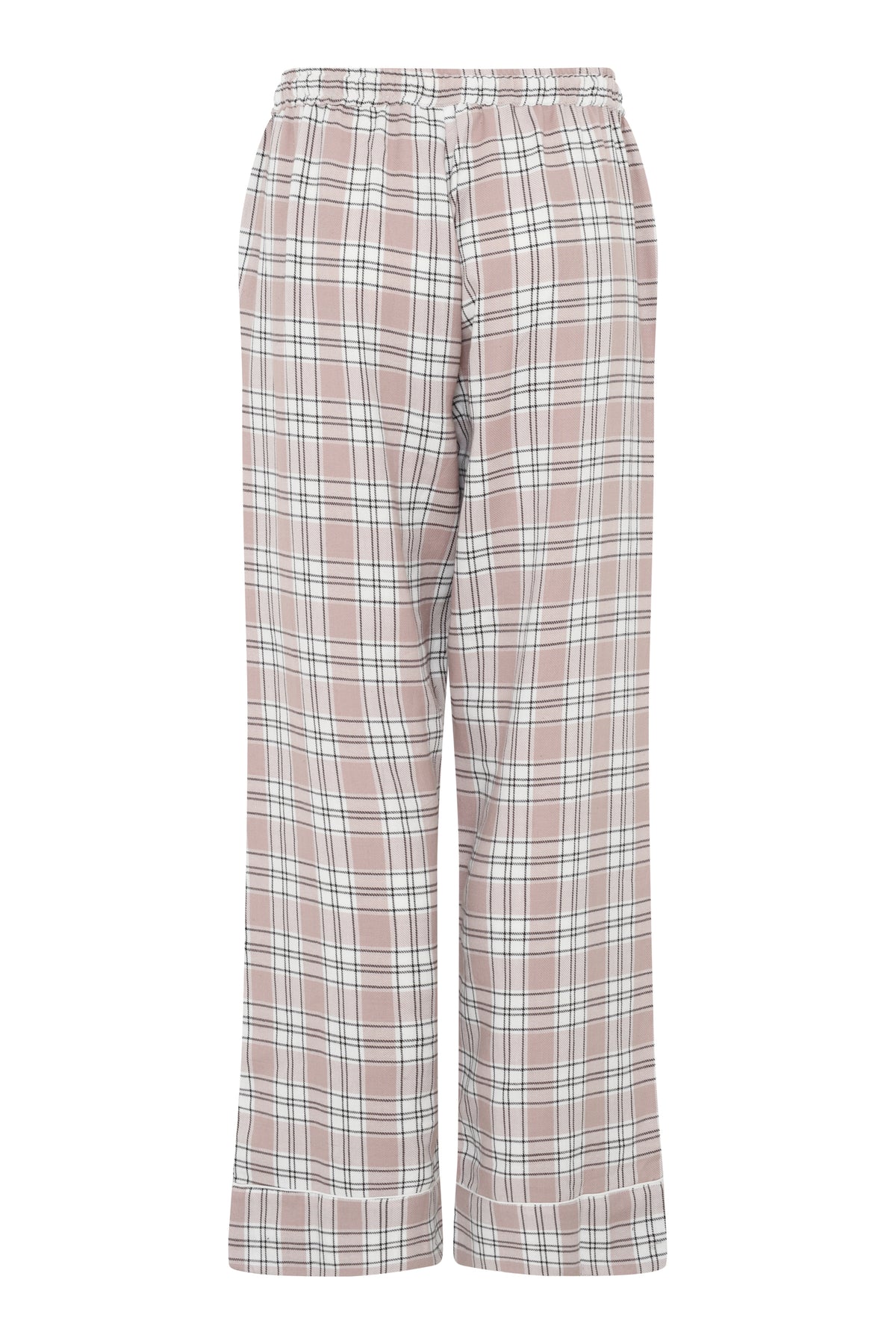 Nicola Check Pants, Violet Ice Check