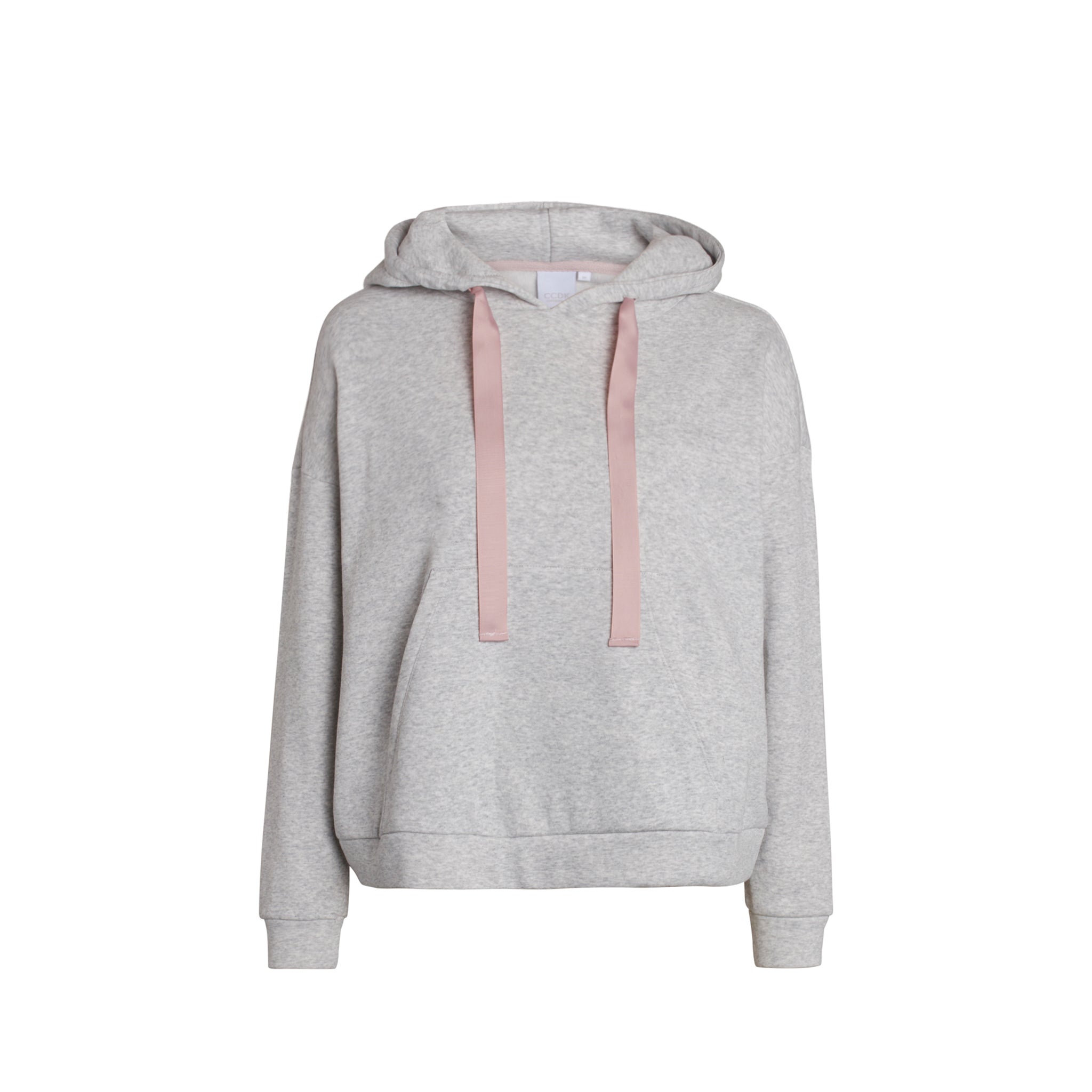 Anna Sweat Hoodie, Light Grey Melange