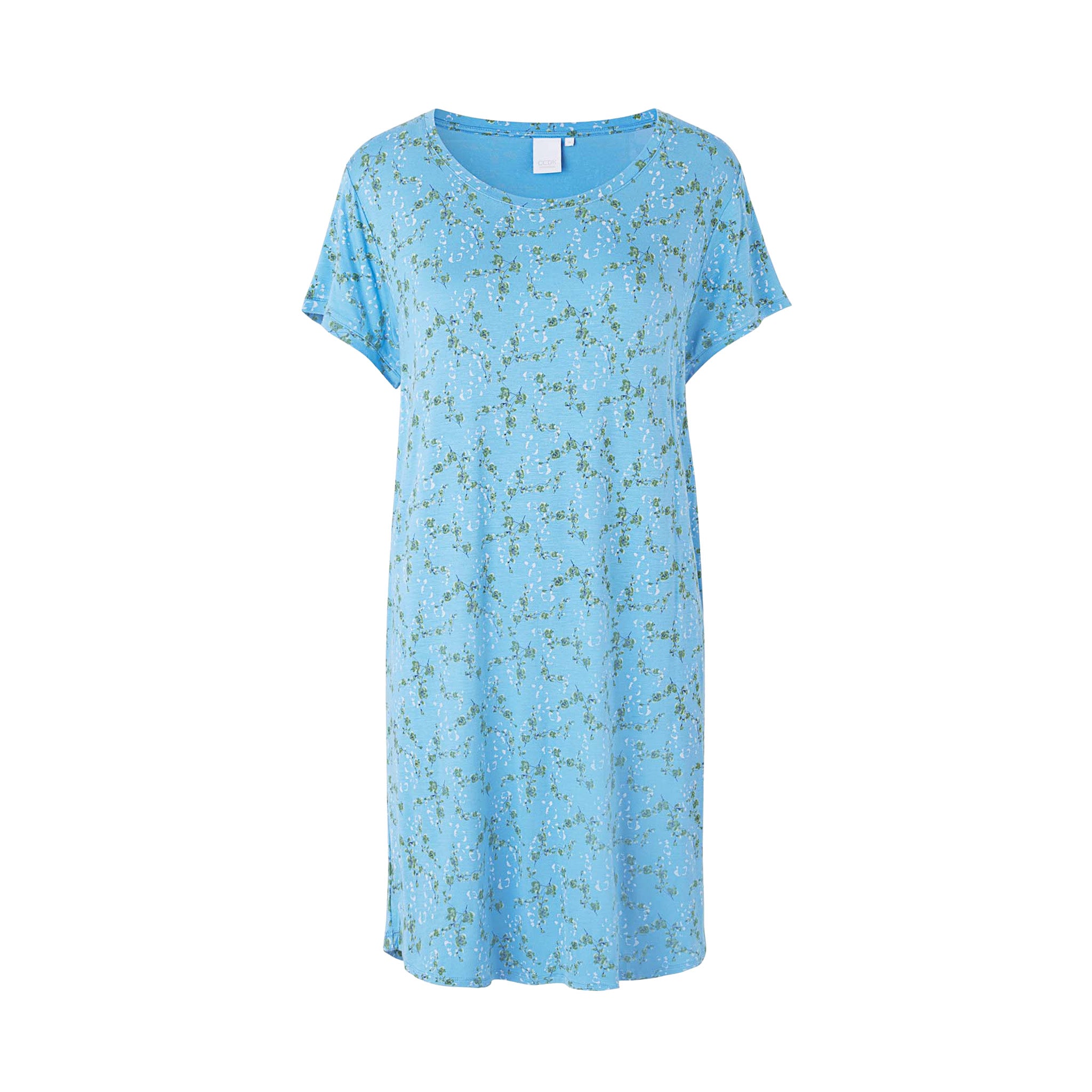 Nicole Short Sleeve Dress, Lichen Blue