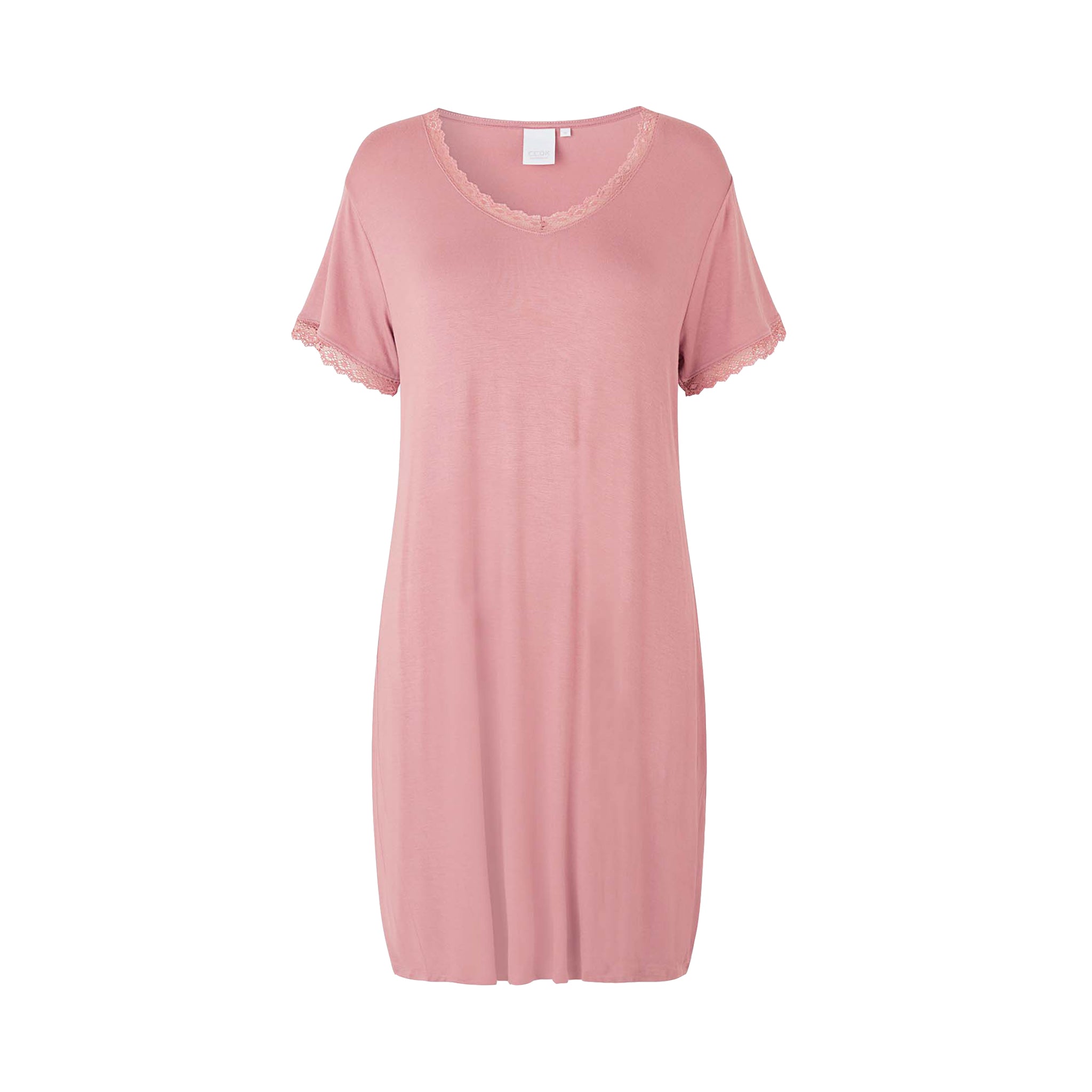 Jacqueline Short Sleeve Dress, Light Mahogany