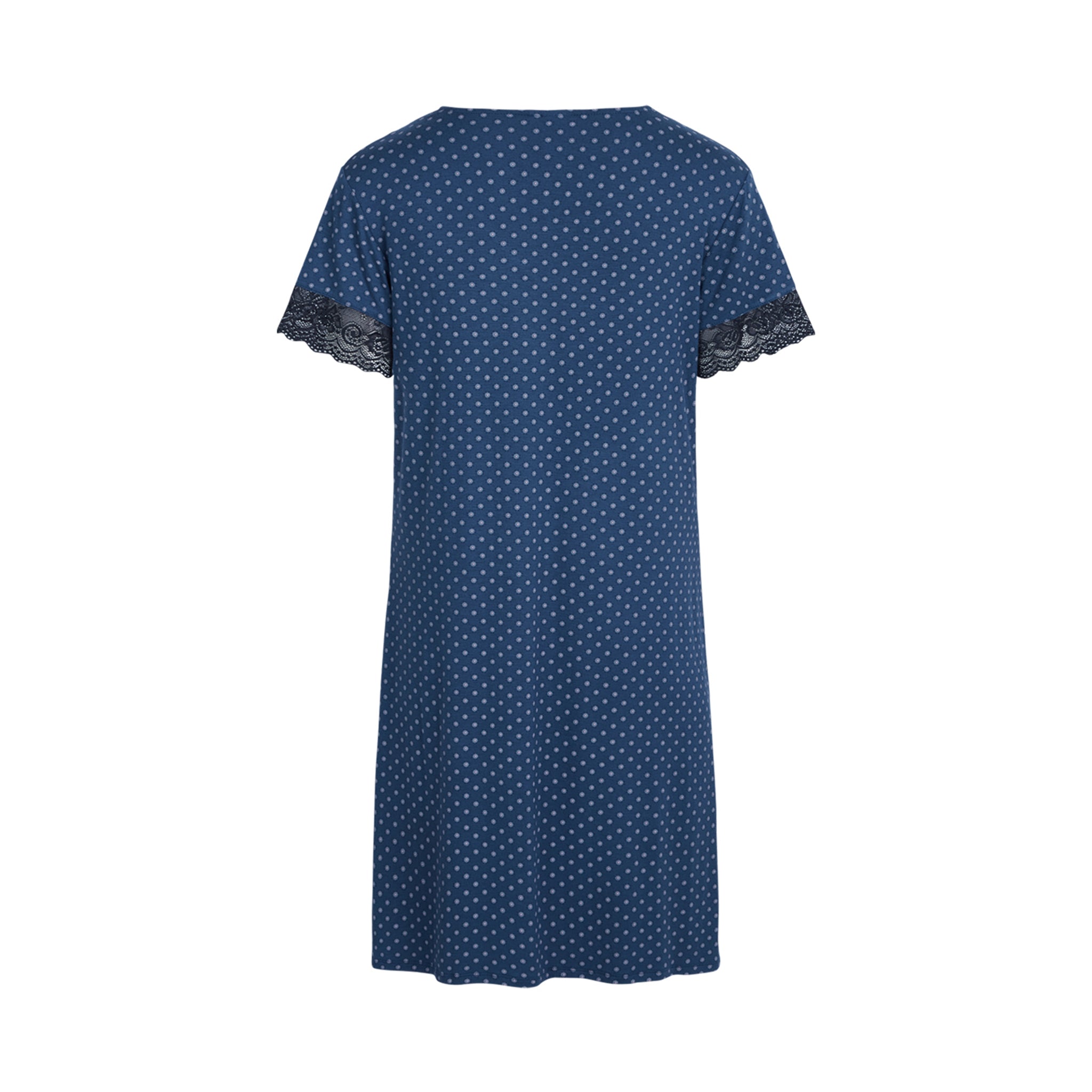 Karita Short Sleeve Dress, Ensign Blue