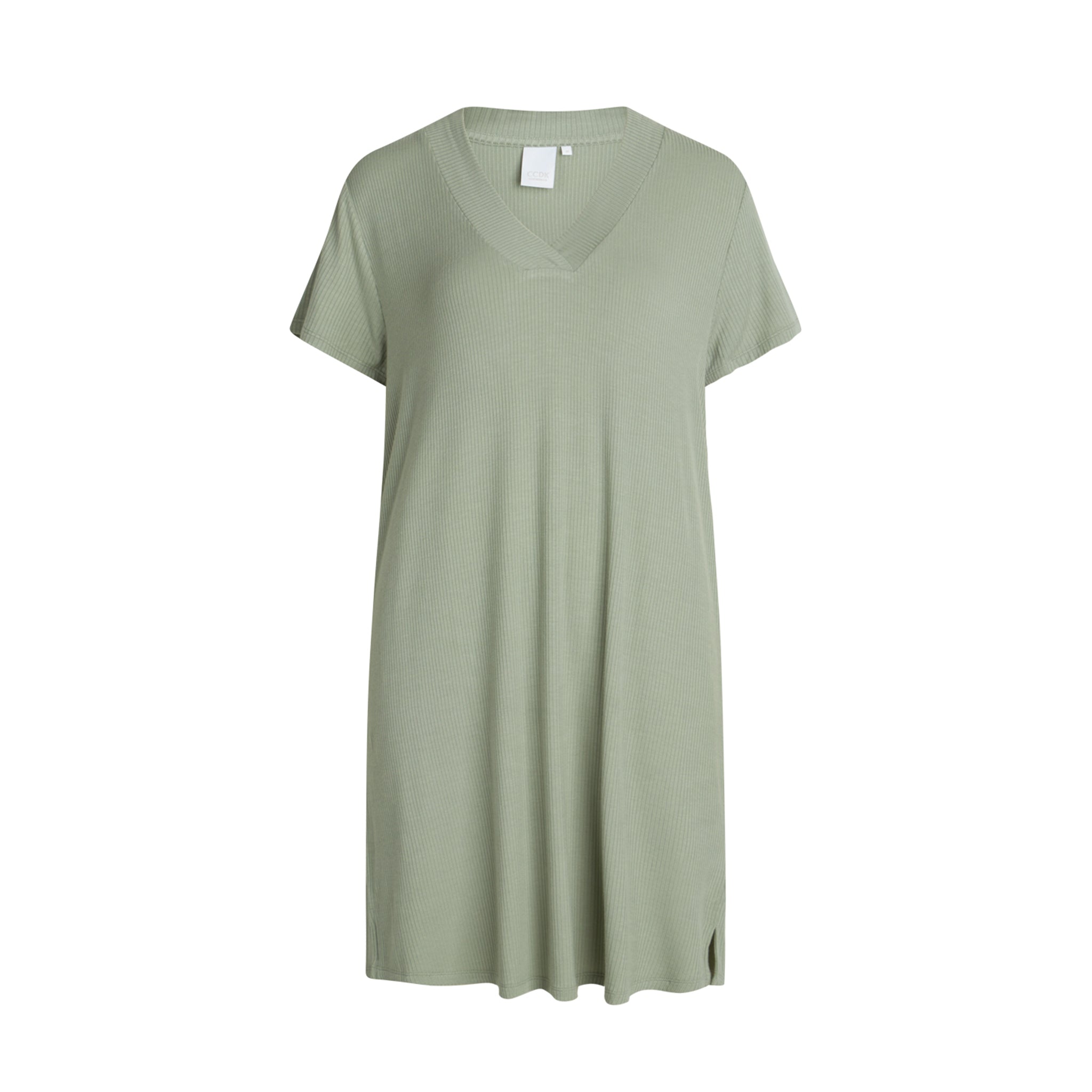 Malu Short Sleeve Dress, Iceberg Green