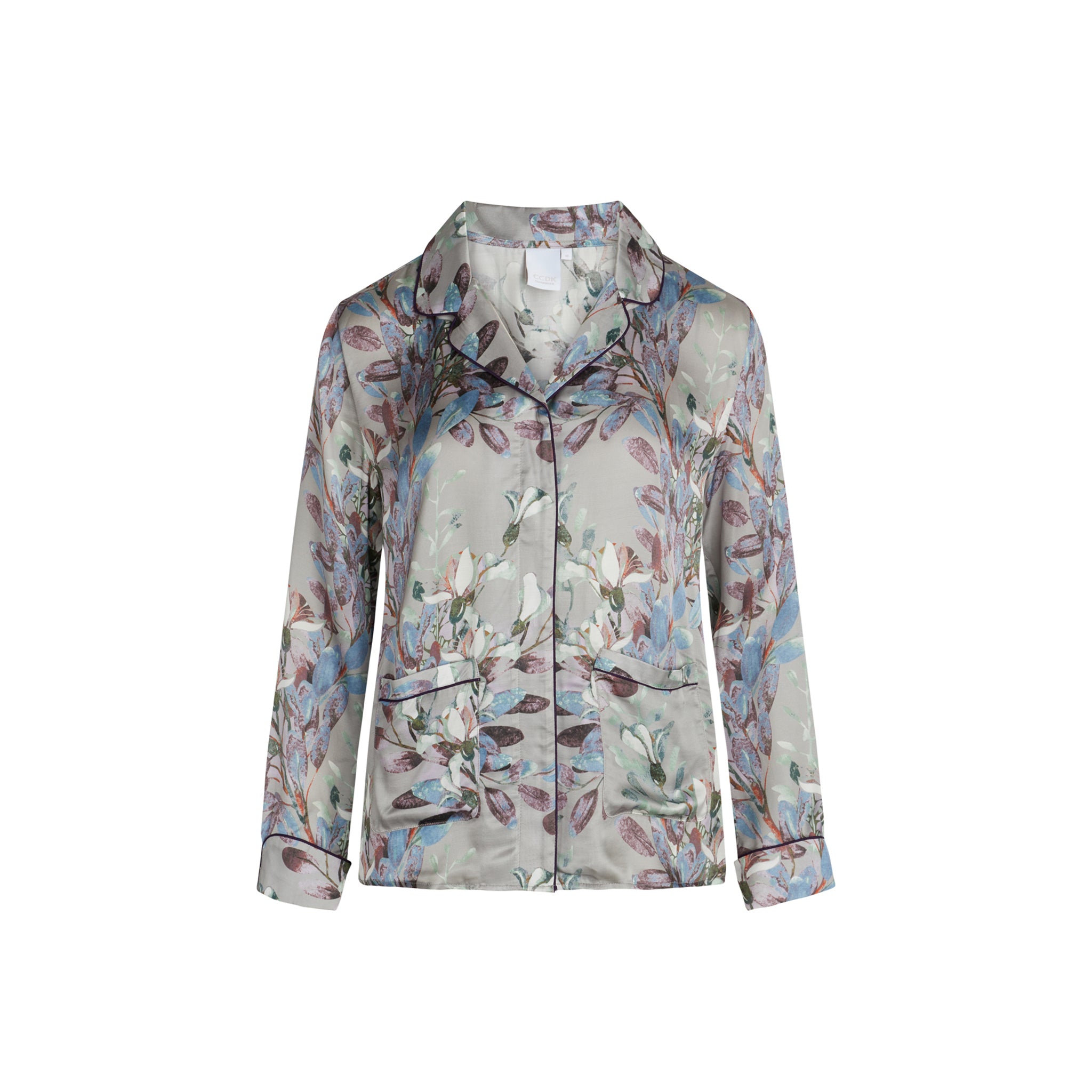 Josephine Shirt, Opal Gray