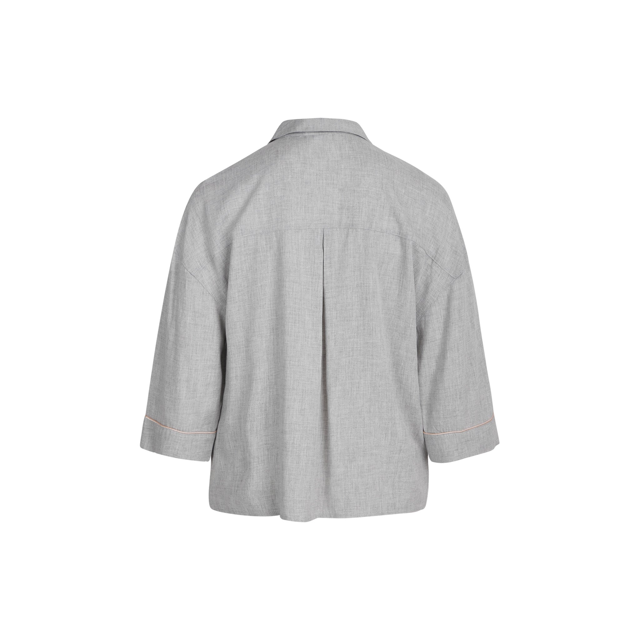 Sonja Shirt, Light Grey Melange
