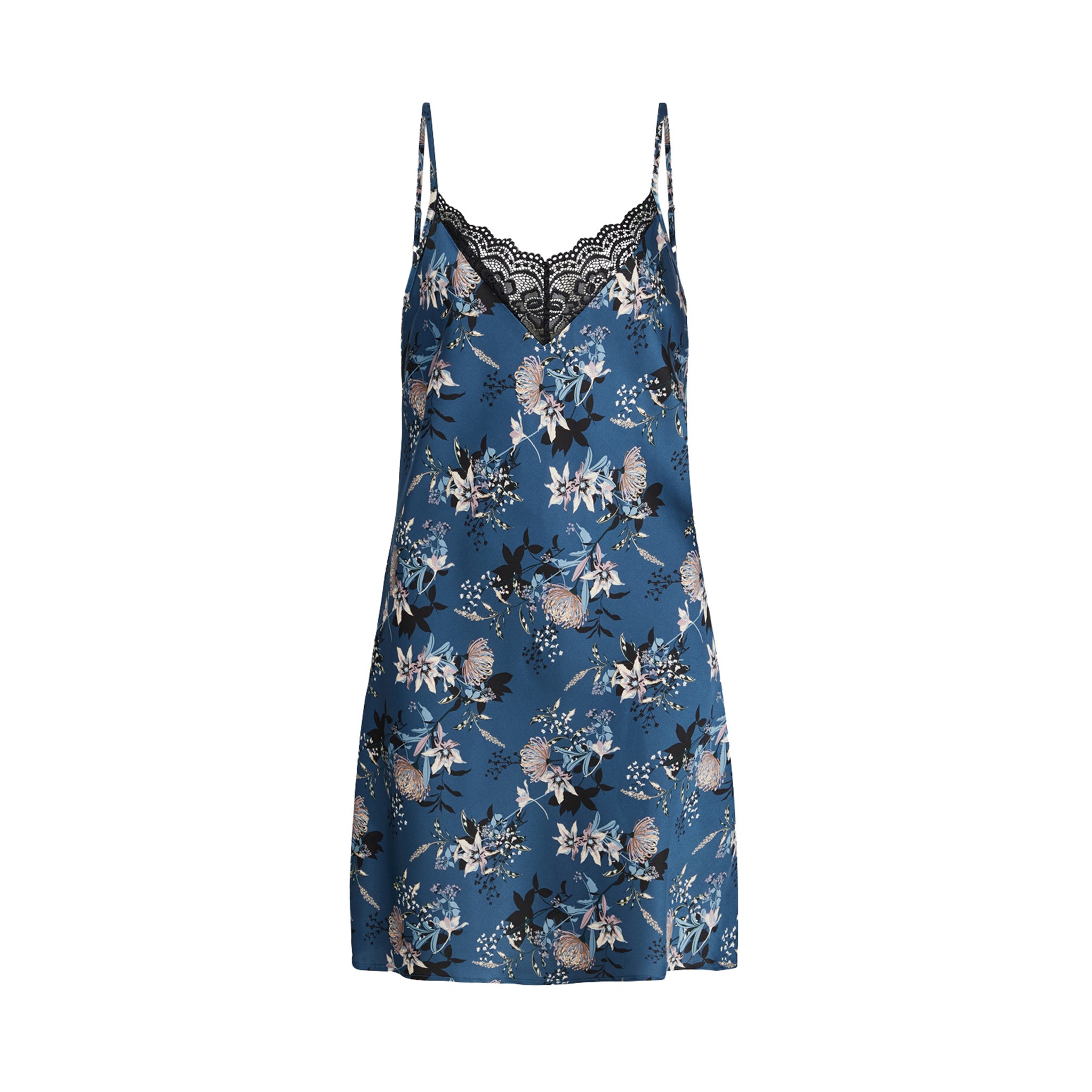 Laura Chemise Dress, Ensign Blue