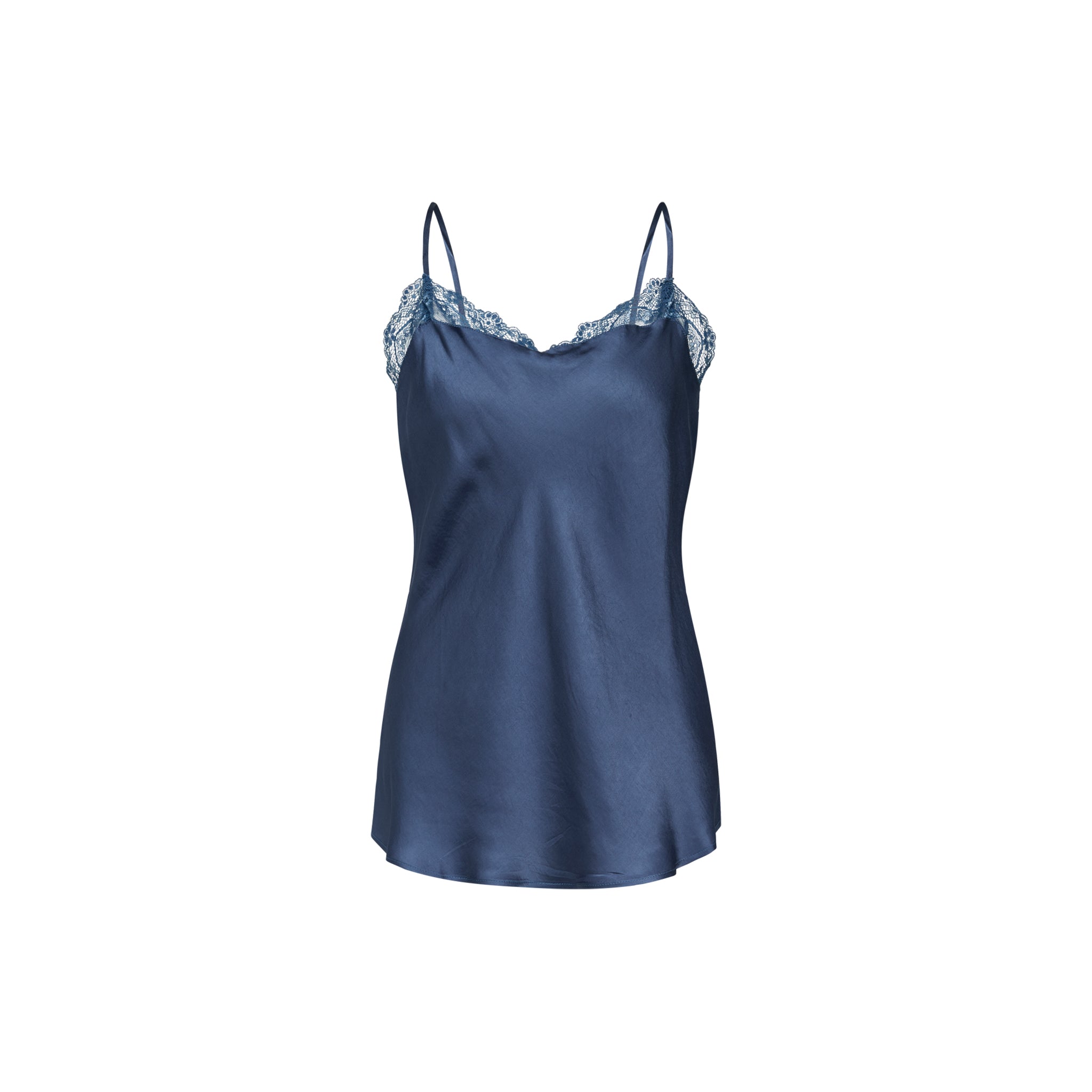 Iris Chemise Top, Bijou Blue