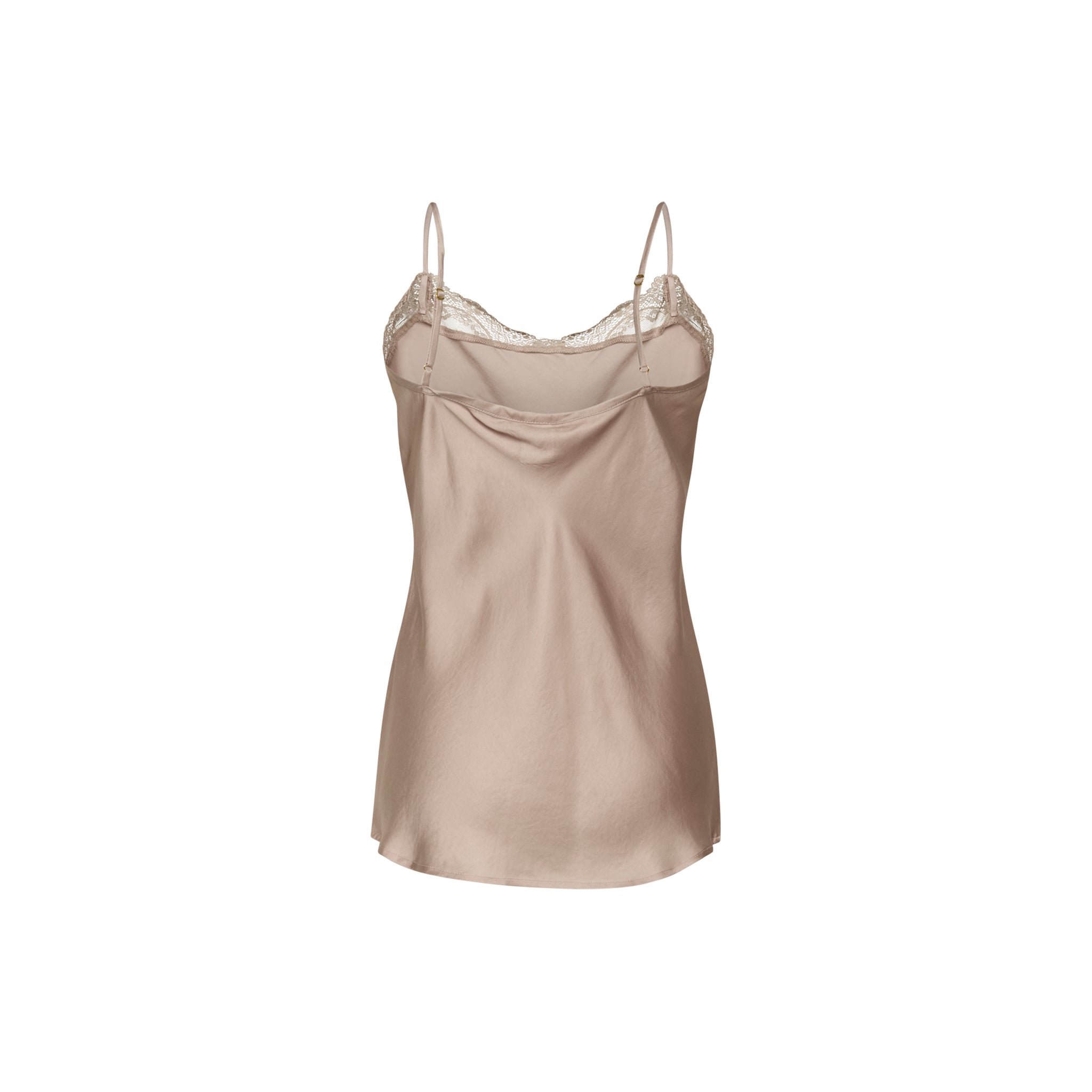 Iris Chemise Top, Mushroom