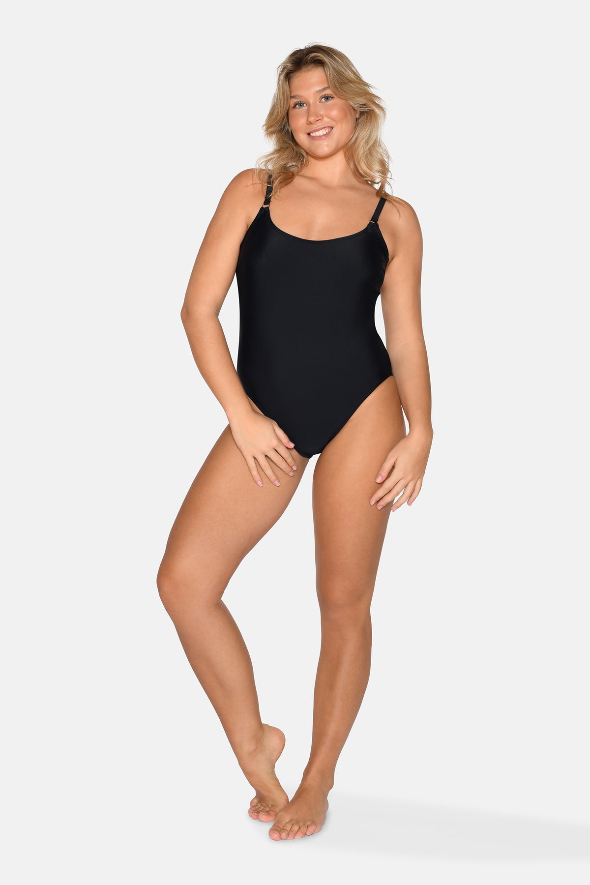 Bella Swimsuit w. Wire, Black