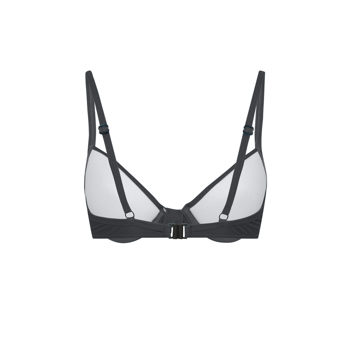 Demi Bikini Top Moulded w. Wire, Black