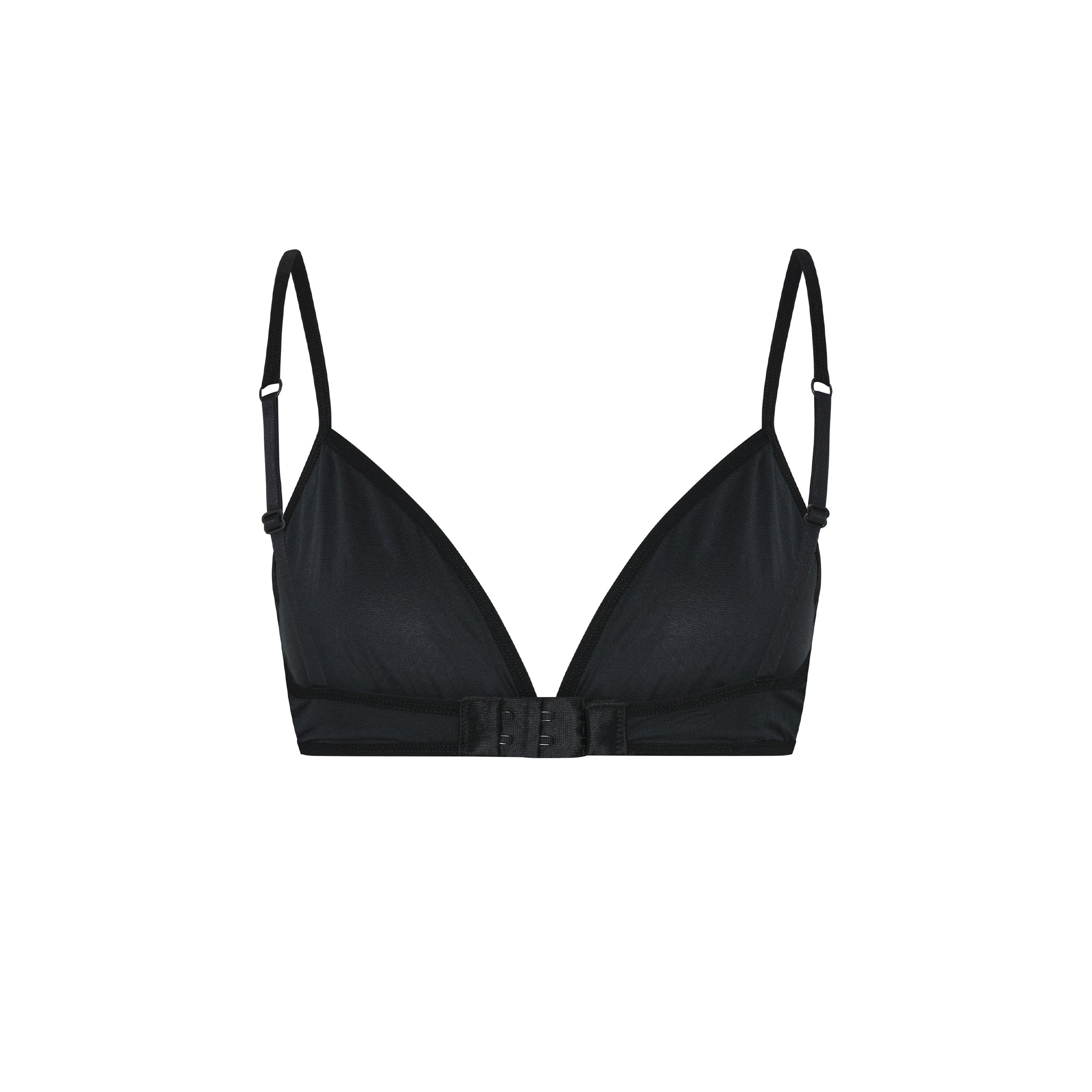 Modal Triangle Bra, Black