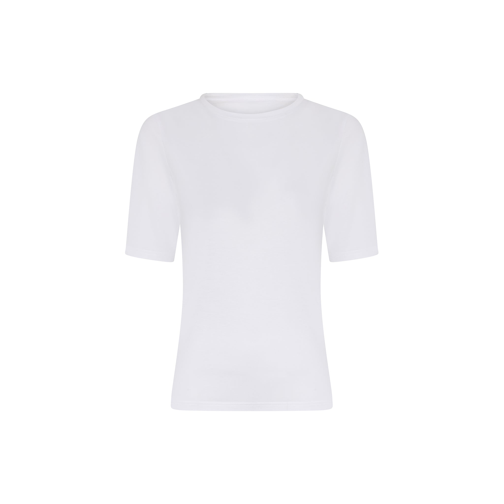 Modal S/S T-shirt, White