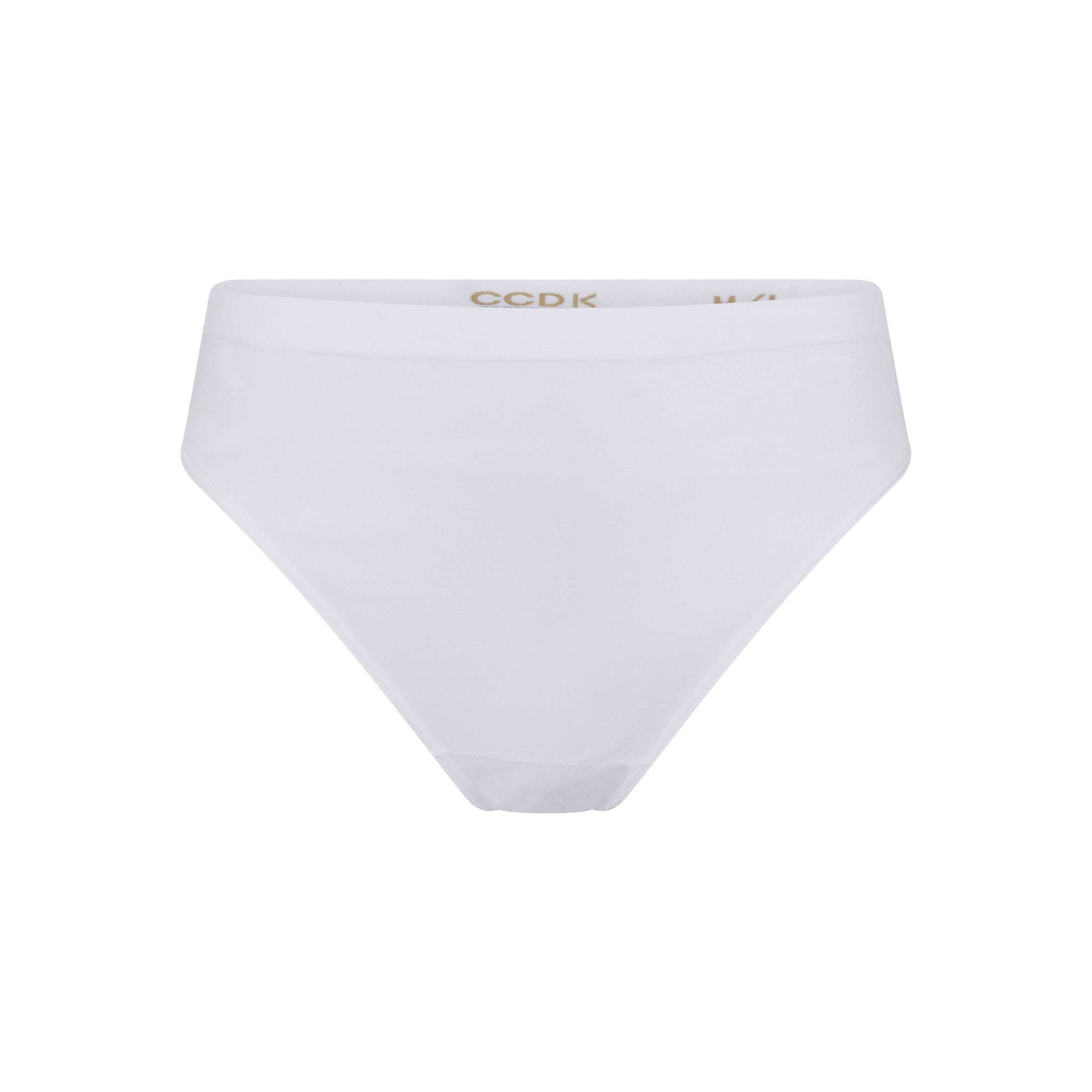 Bamboo Seamless Bikini Brief, White
