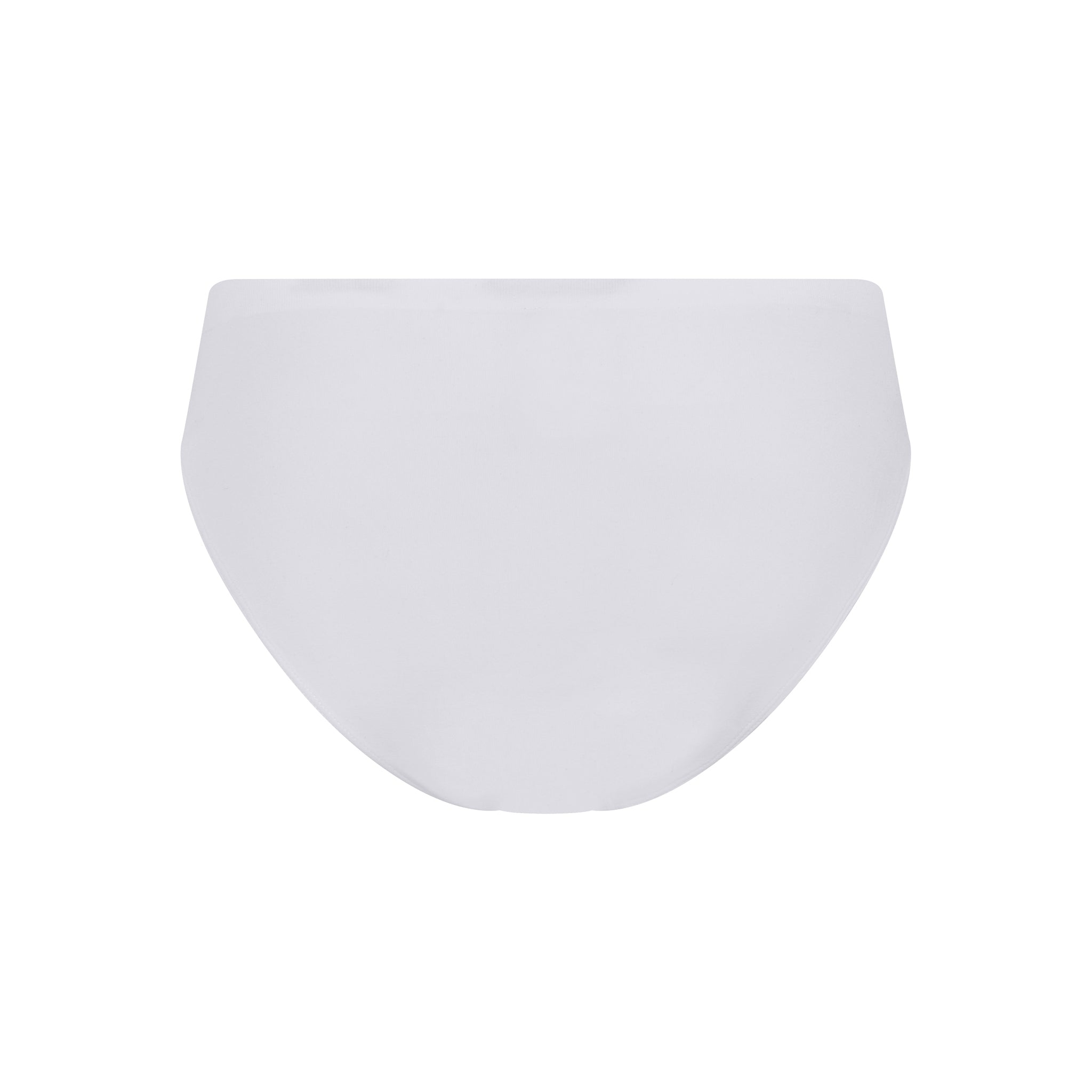 Bamboo Seamless Bikini Brief, White