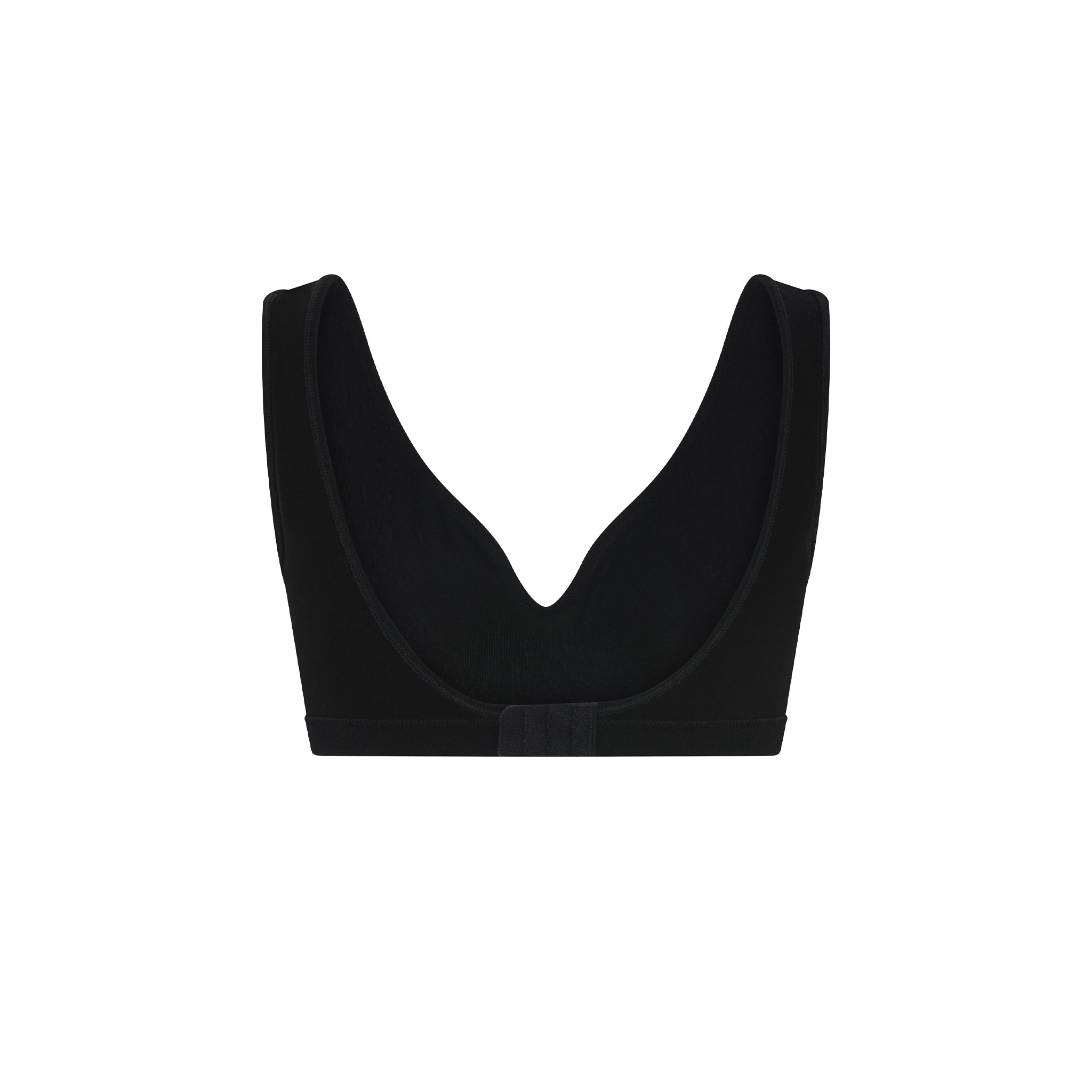 Bamboo Seamless Soft Bra, Black