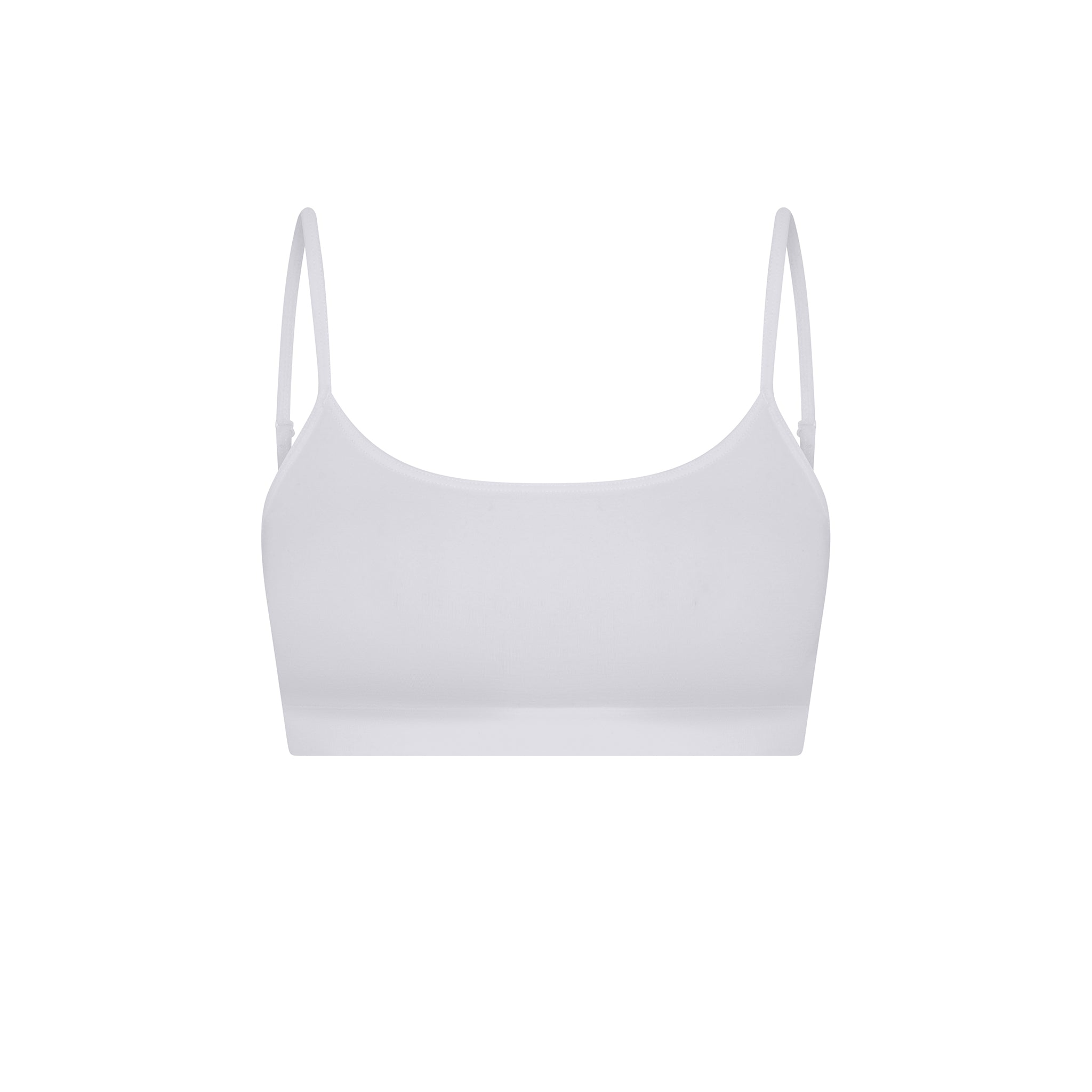 Bamboo Seamless Top, White