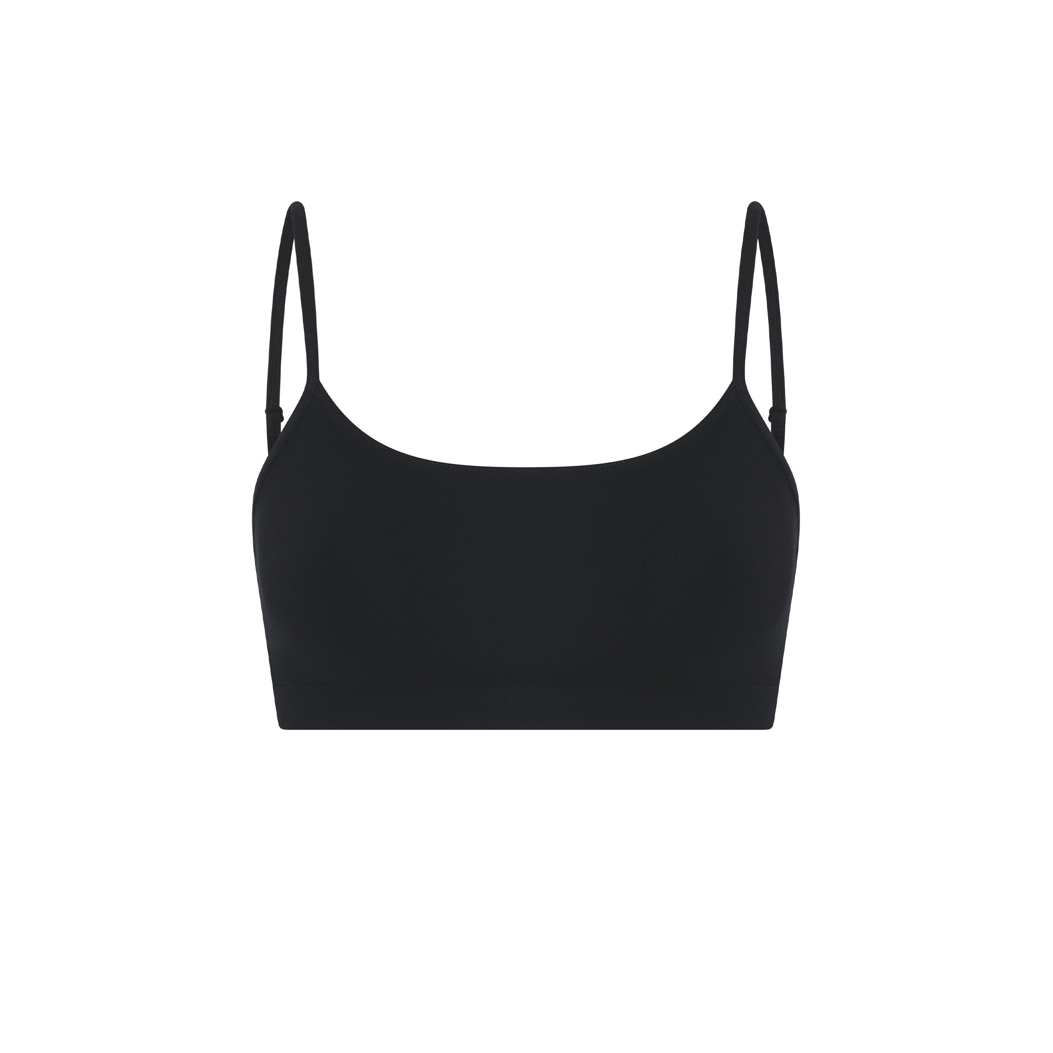 Bamboo Seamless Top, Black