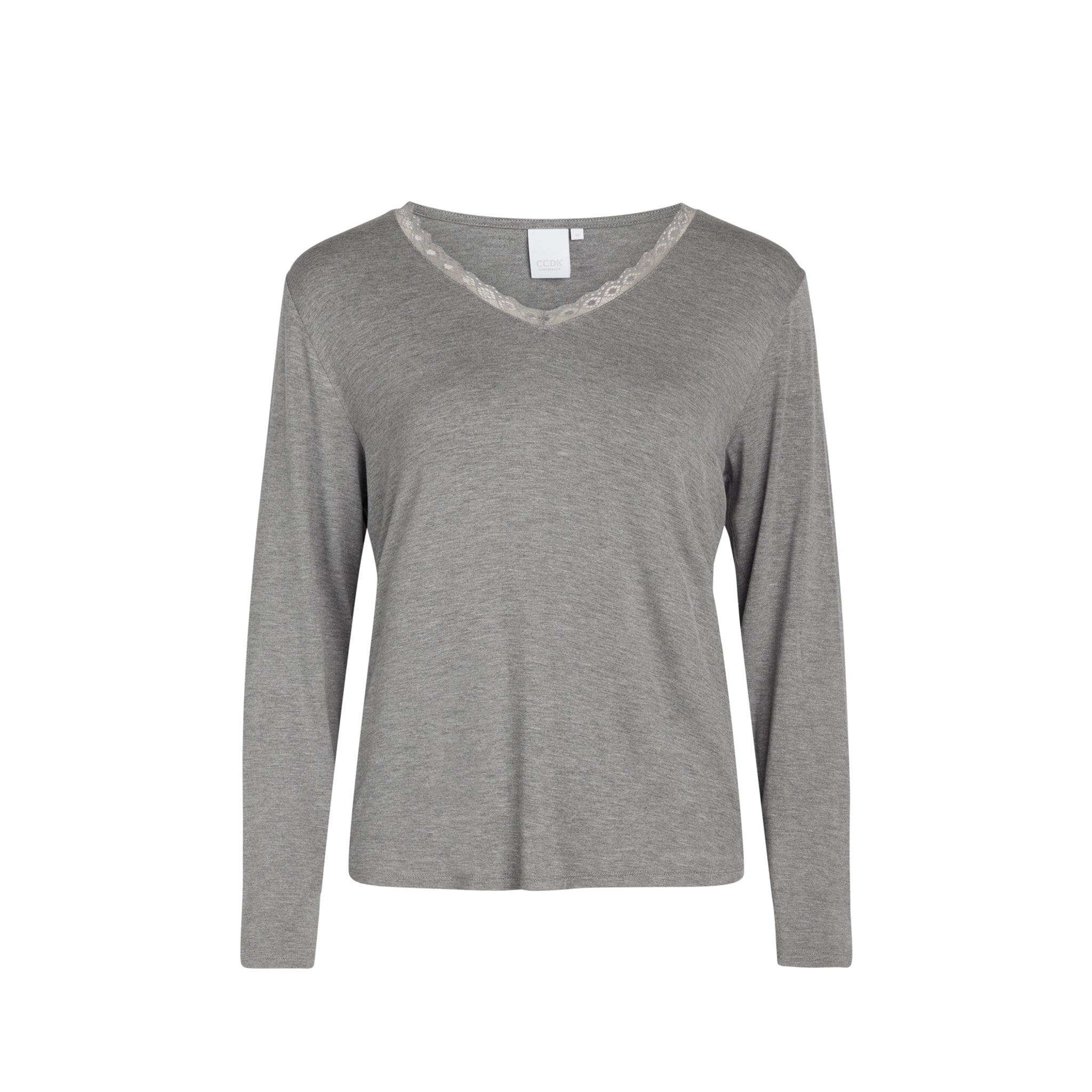 Jordan Long Sleeve T-Shirt, Grey Melange