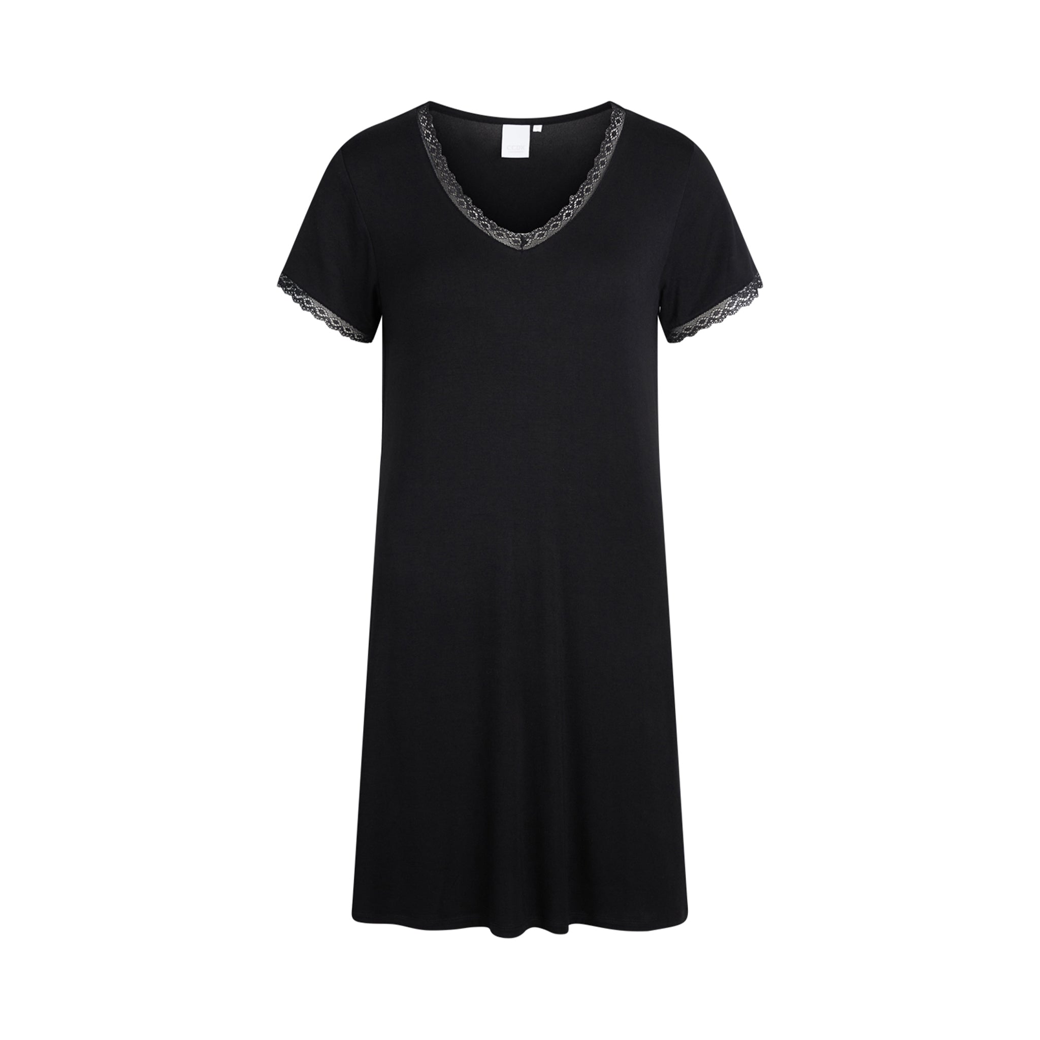 Jacqueline Short Sleeve Dress, Black