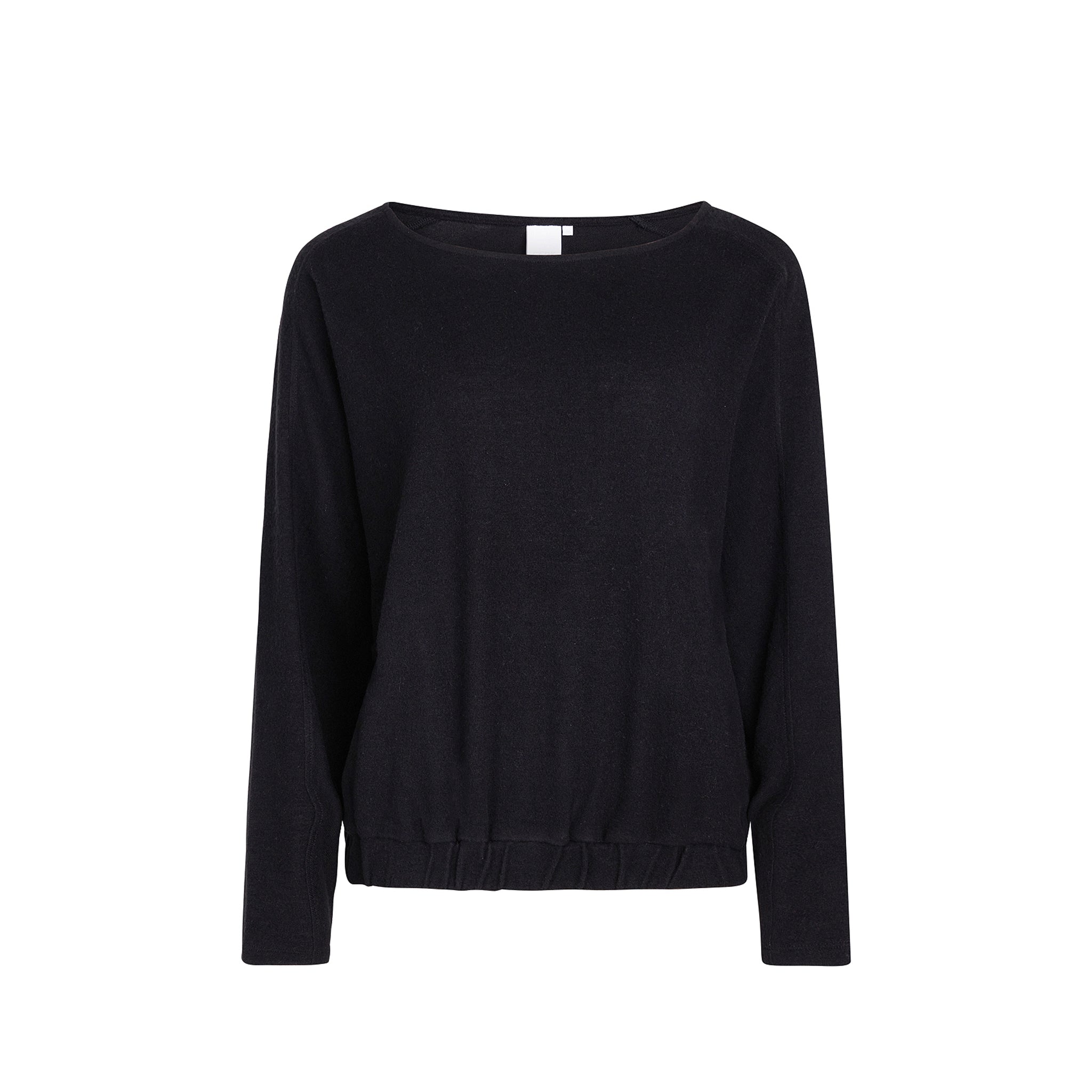 Lydia Cosy Shirt, Black