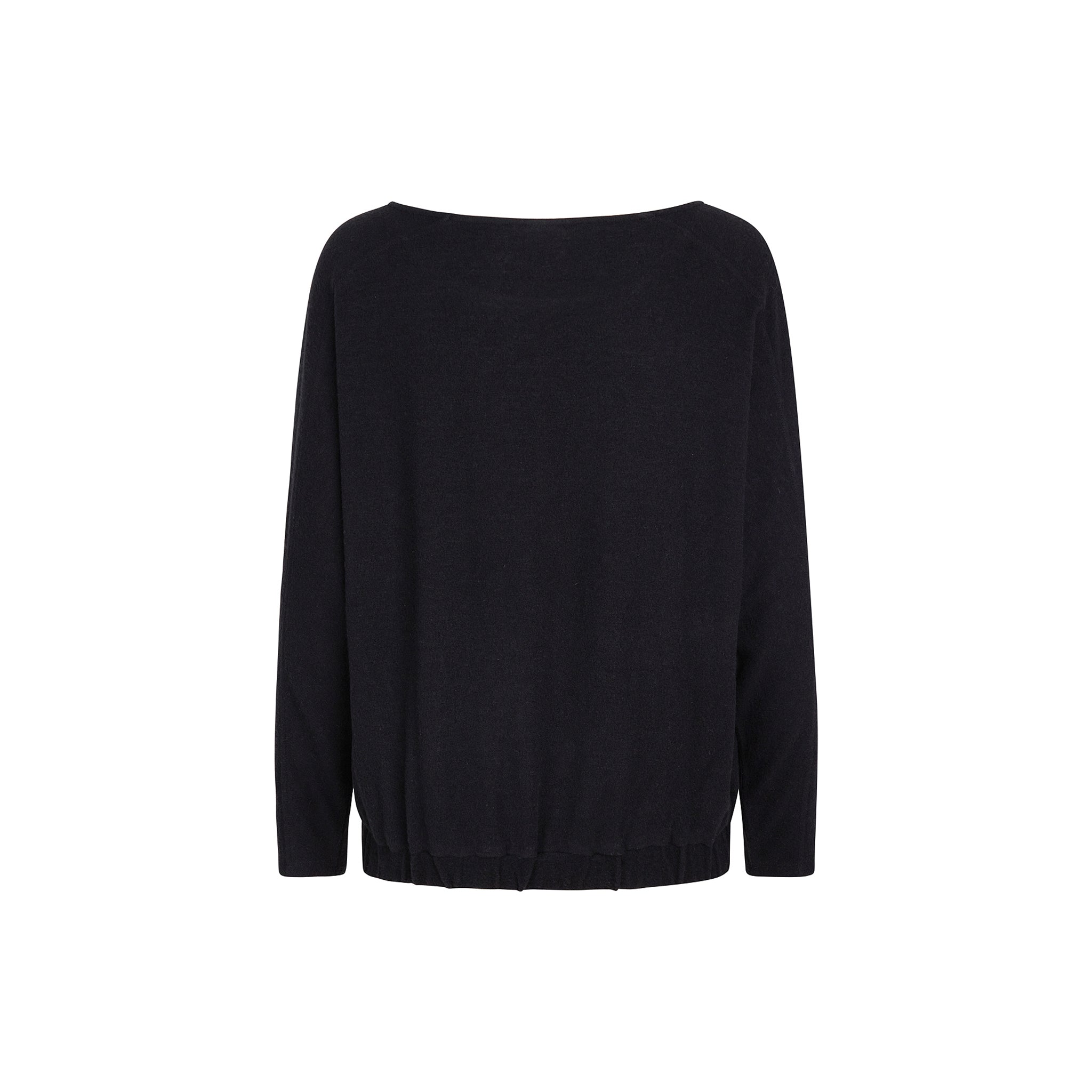 Lydia Cosy Shirt, Black